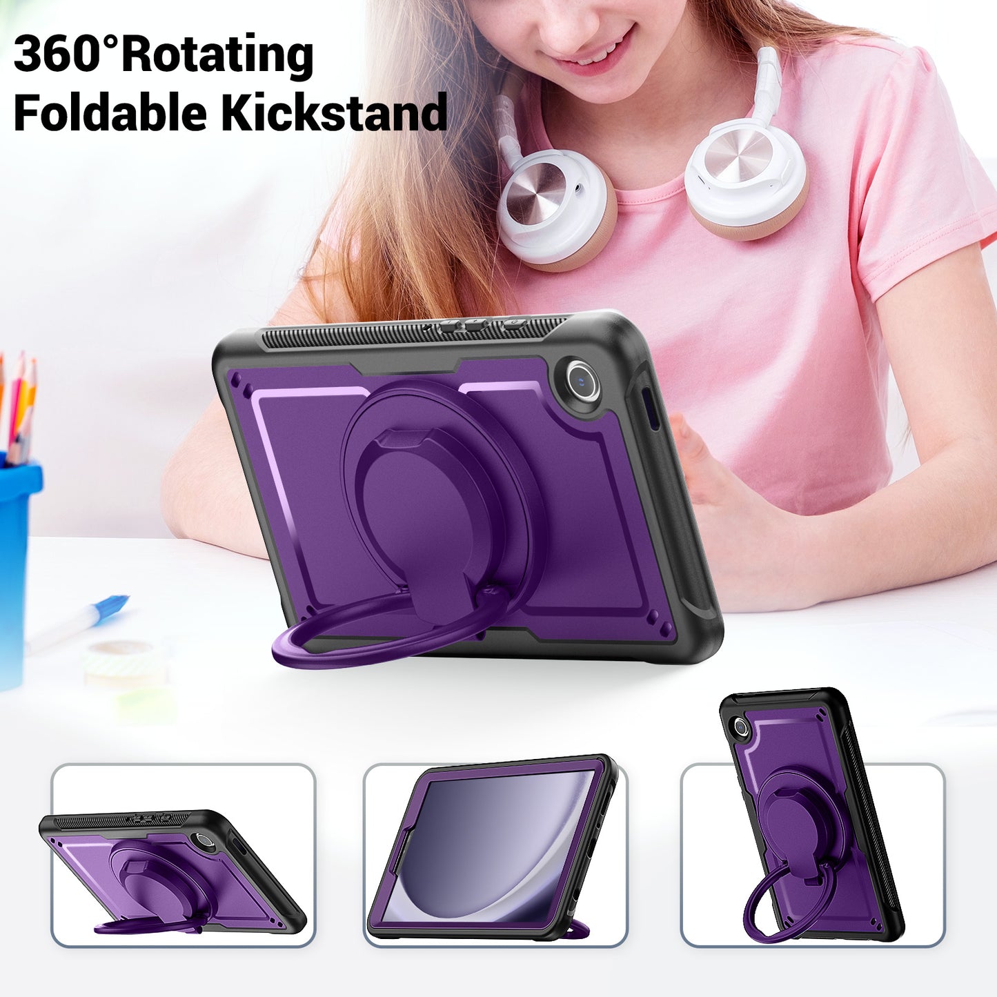 honeycomb-rotating-hand-grip-galaxy-tab-a9-case-full-protection_8