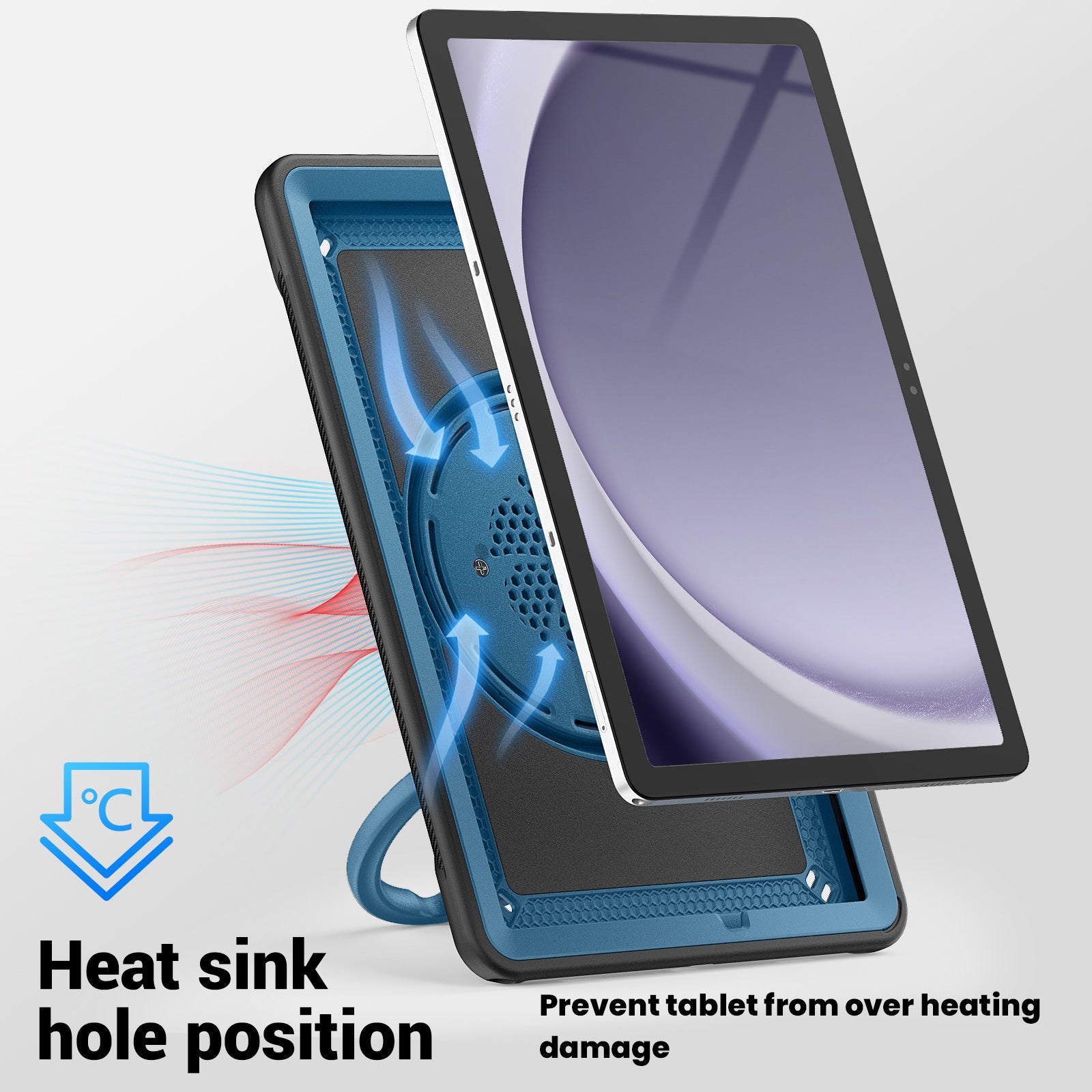 honeycomb-rotating-hand-grip-galaxy-tab-a9-plus-case-full-protection_4