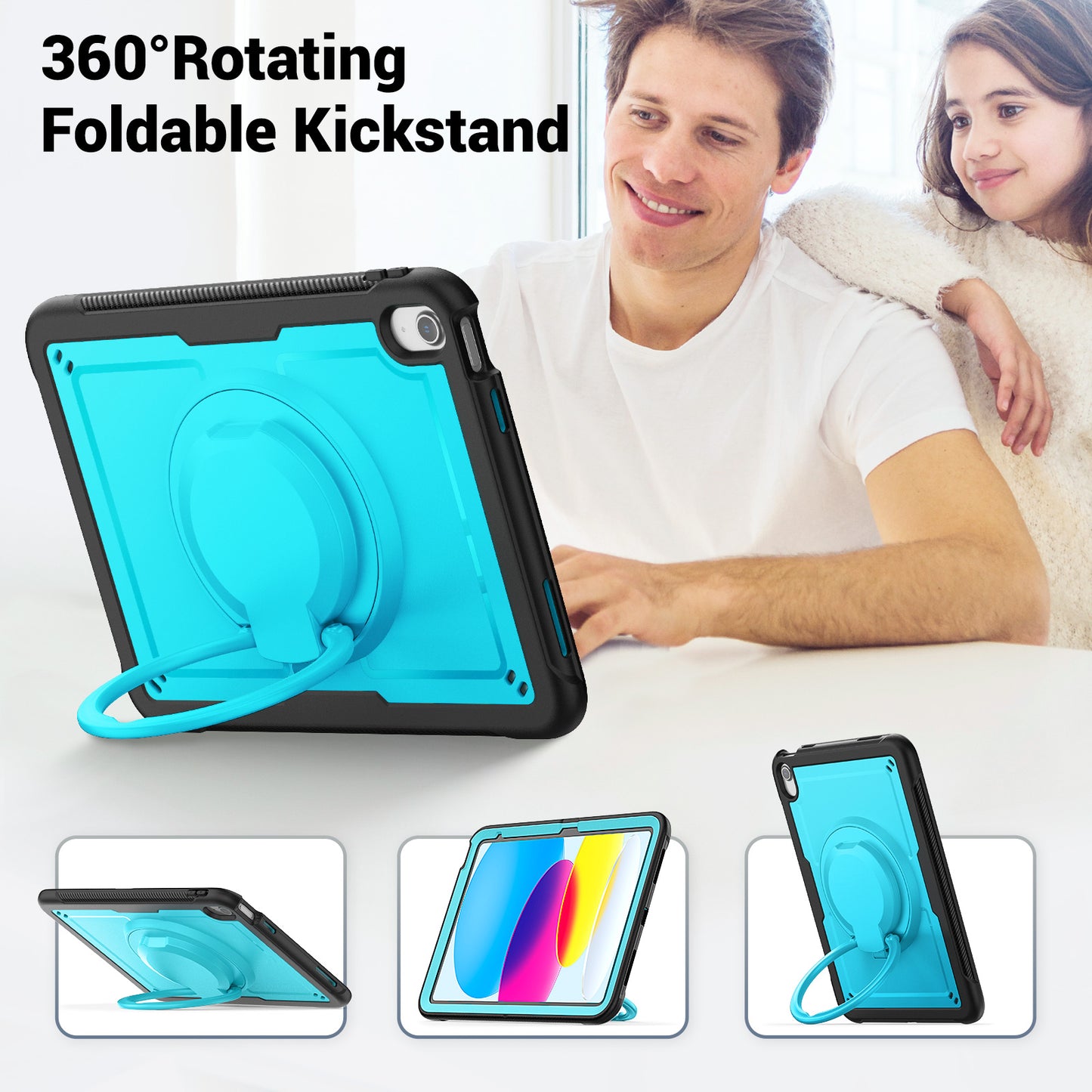 honeycomb-rotating-hand-grip-ipad-11-case-full-protection_7