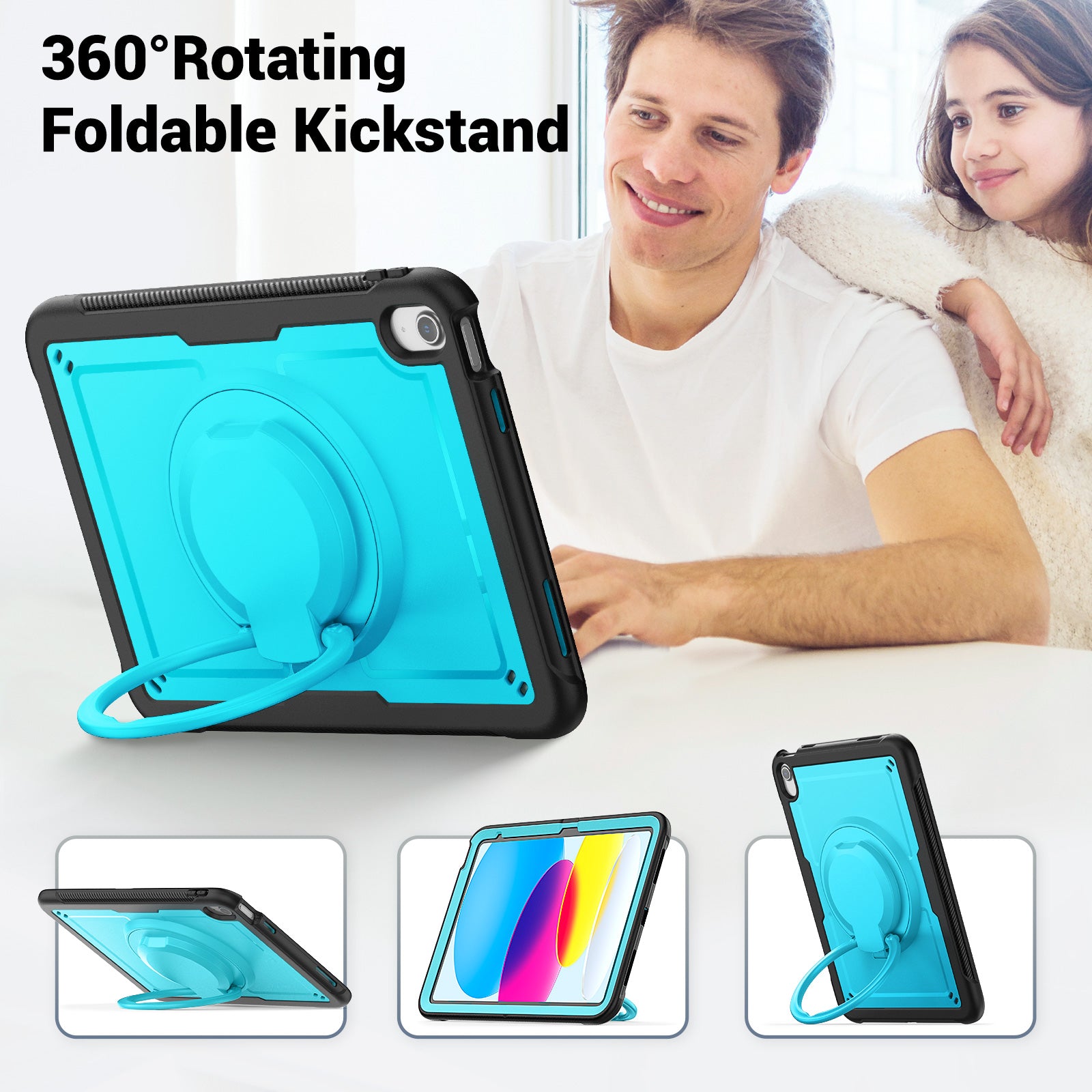 honeycomb-rotating-hand-grip-ipad-11-case-full-protection_7