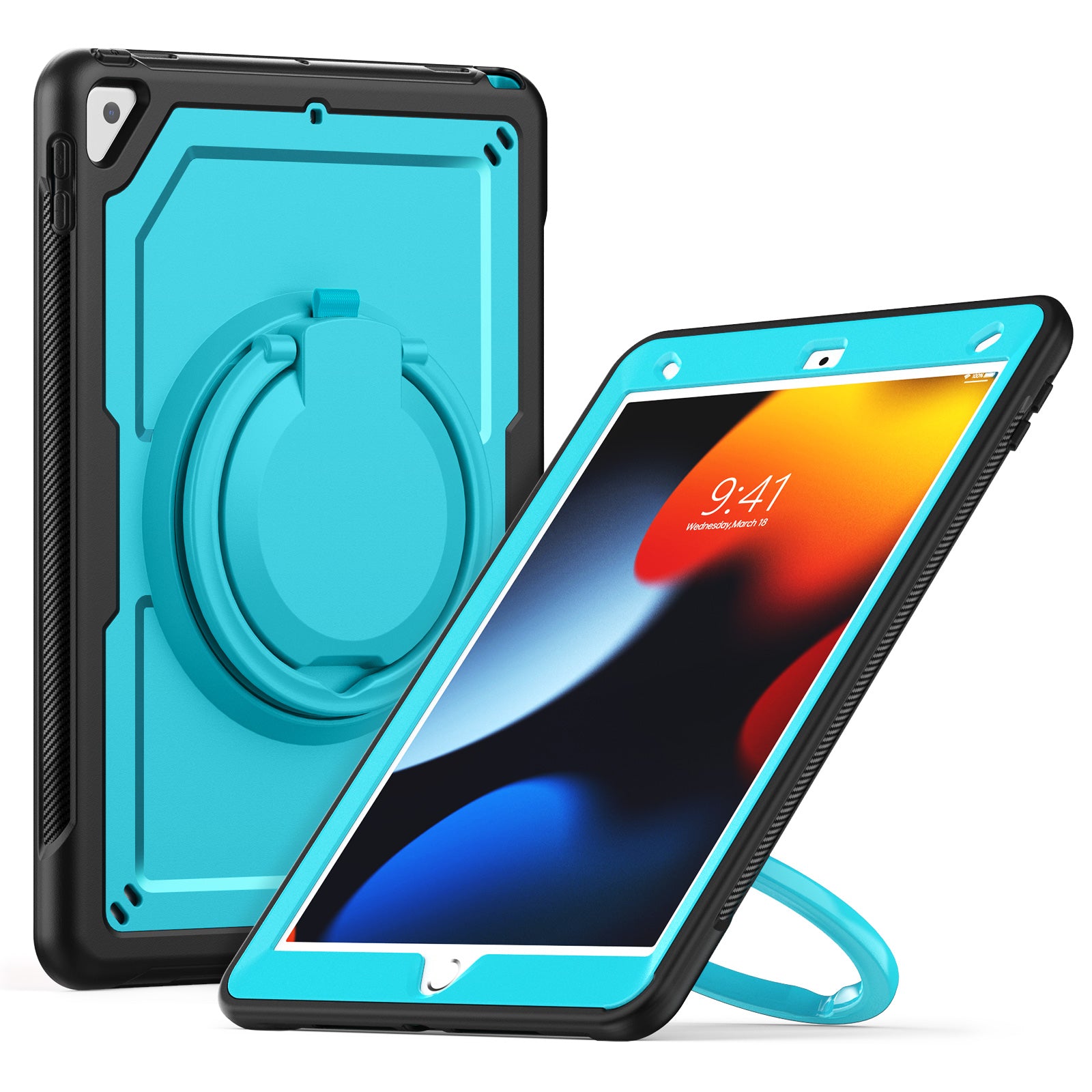 honeycomb-rotating-hand-grip-ipad-8-case-full-protection_13