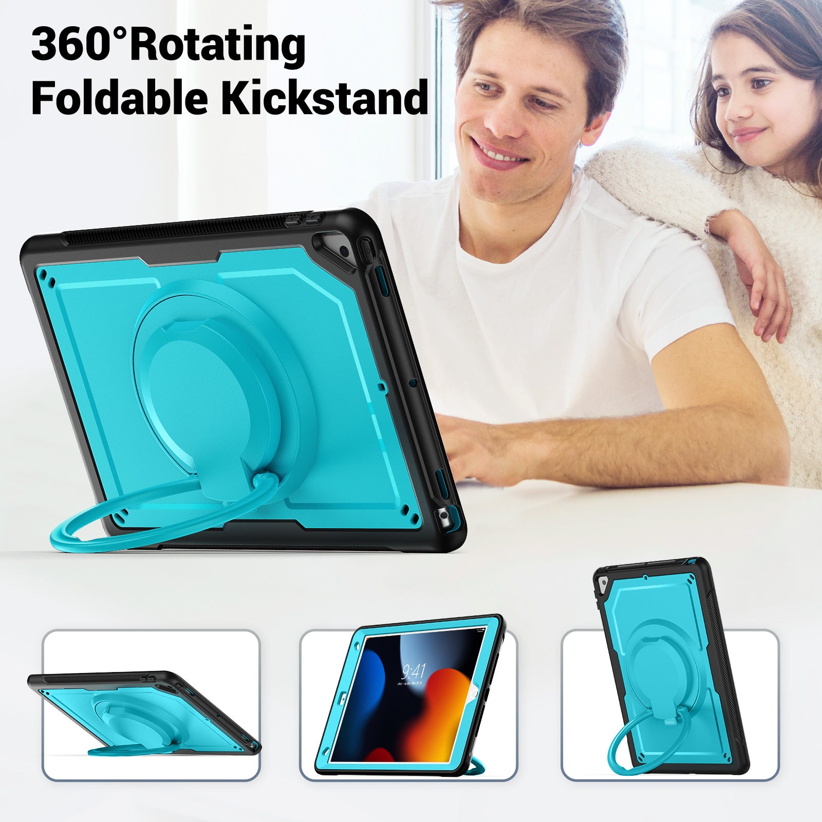 honeycomb-rotating-hand-grip-ipad-8-case-full-protection_7