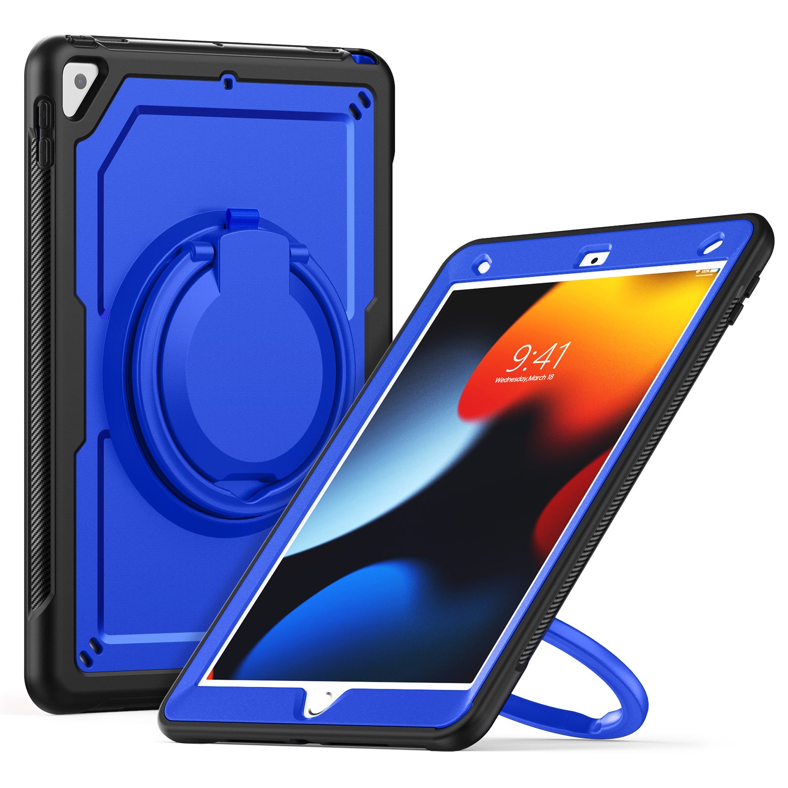 honeycomb-rotating-hand-grip-ipad-9-case-full-protection_14