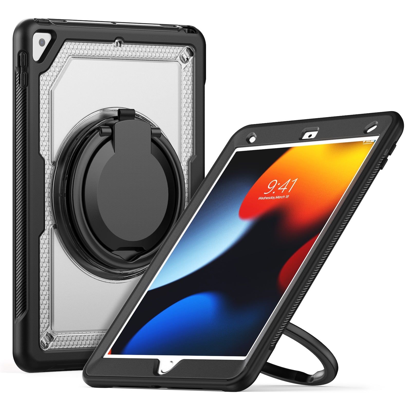 honeycomb-rotating-hand-grip-ipad-9-case-full-protection_15