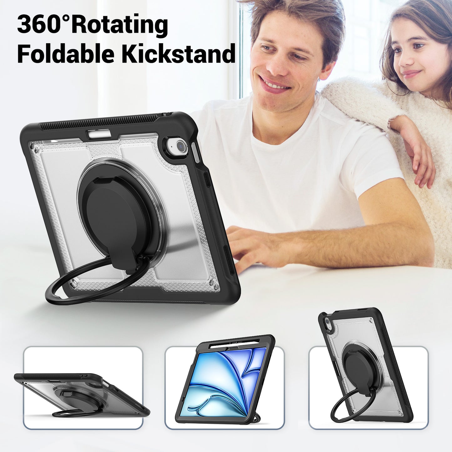 honeycomb-rotating-hand-grip-ipad-air-11-2024-case-full-protection_22