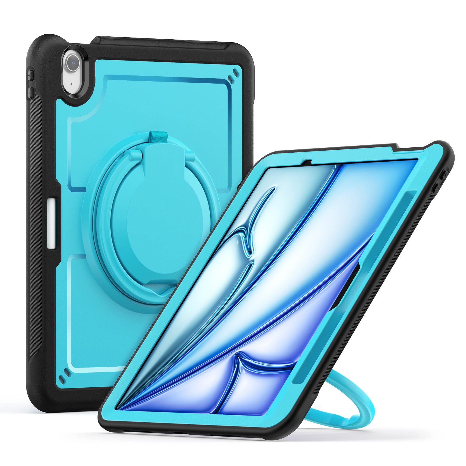 honeycomb-rotating-hand-grip-ipad-air-11-2025-case-full-protection_13