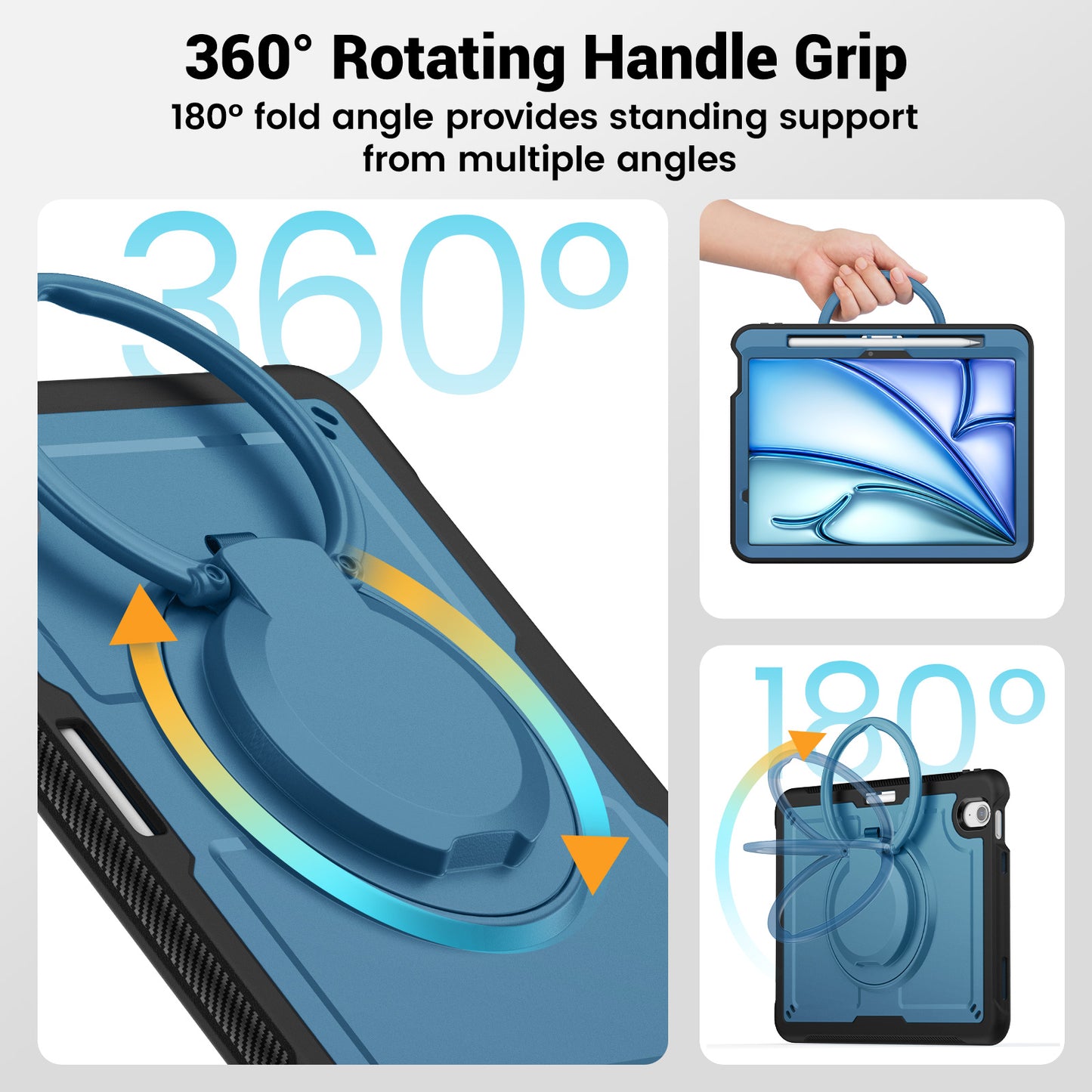 honeycomb-rotating-hand-grip-ipad-air-11-2025-case-full-protection_5