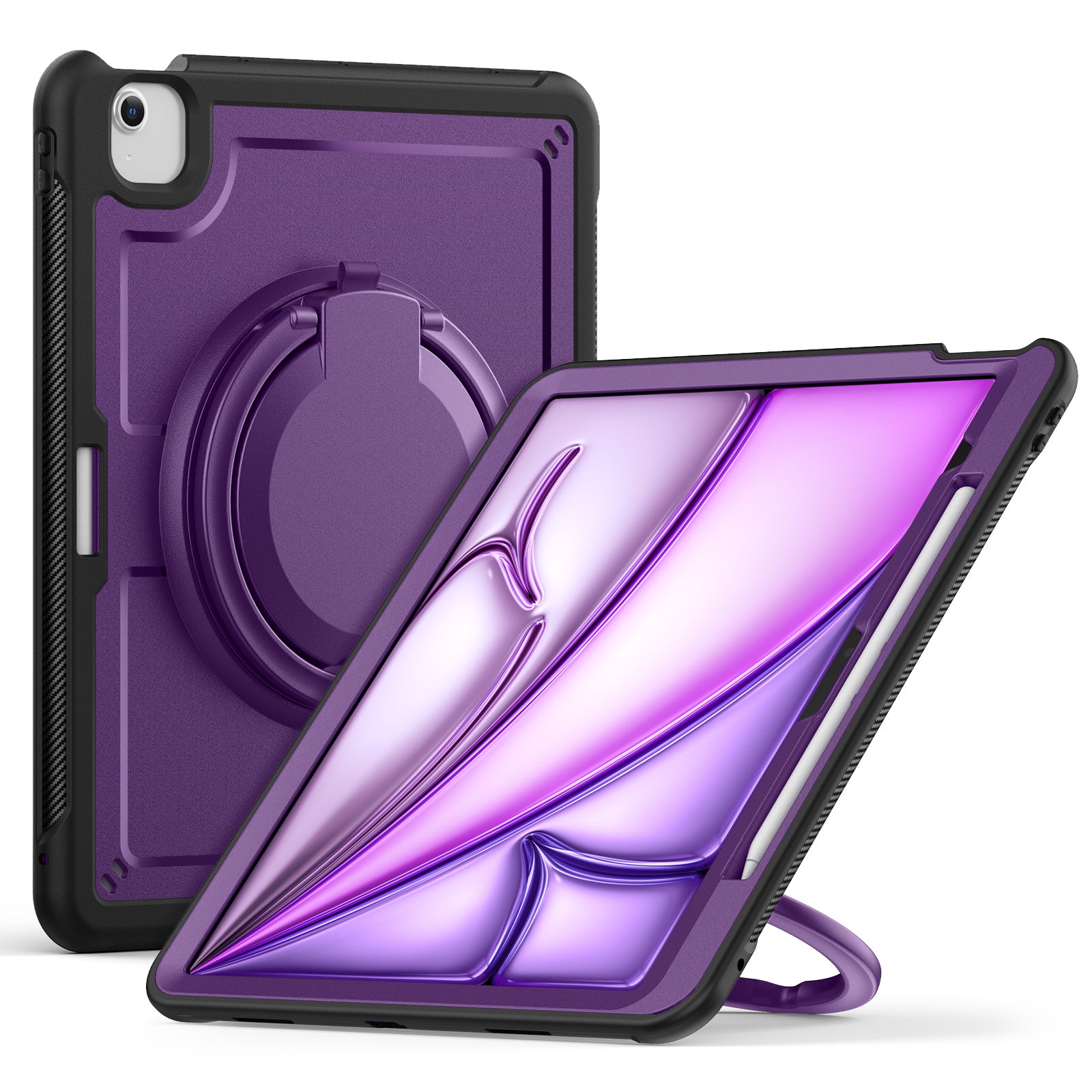 honeycomb-rotating-hand-grip-ipad-air-13-2024-case-full-protection_16