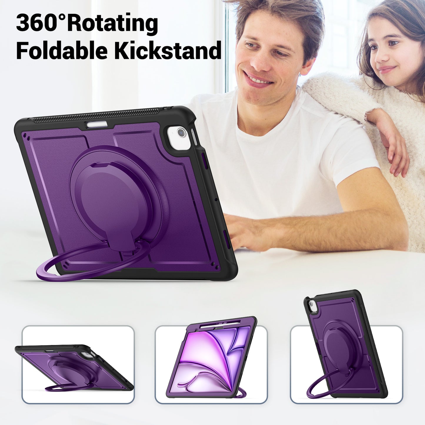 honeycomb-rotating-hand-grip-ipad-air-13-2024-case-full-protection_6