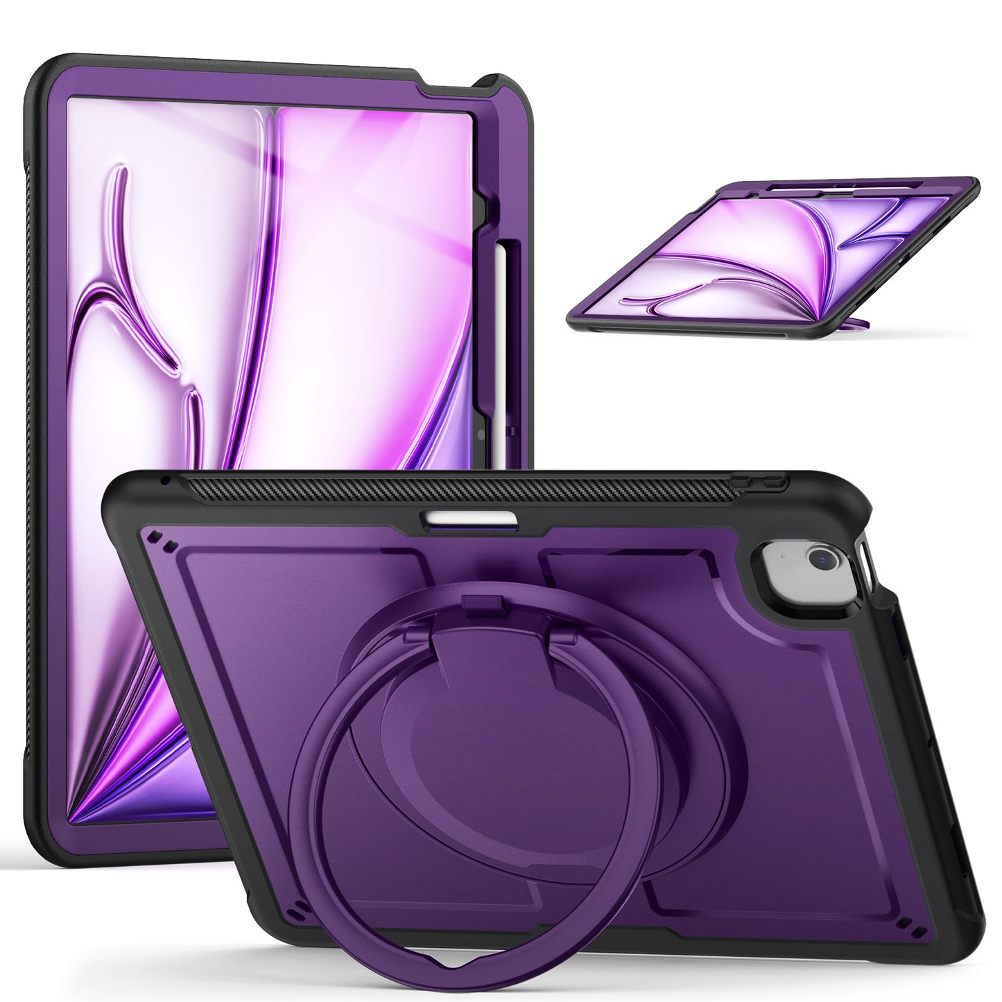 honeycomb-rotating-hand-grip-ipad-air-13-2024-case-full-protection_8