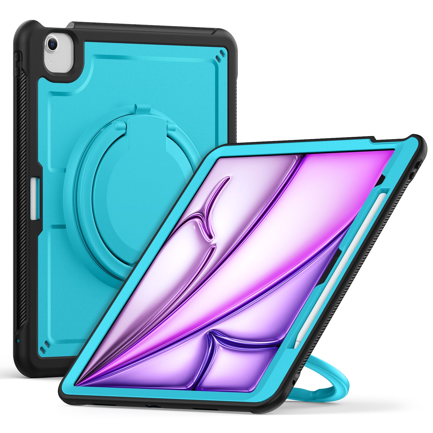 honeycomb-rotating-hand-grip-ipad-air-13-2025-case-full-protection_14