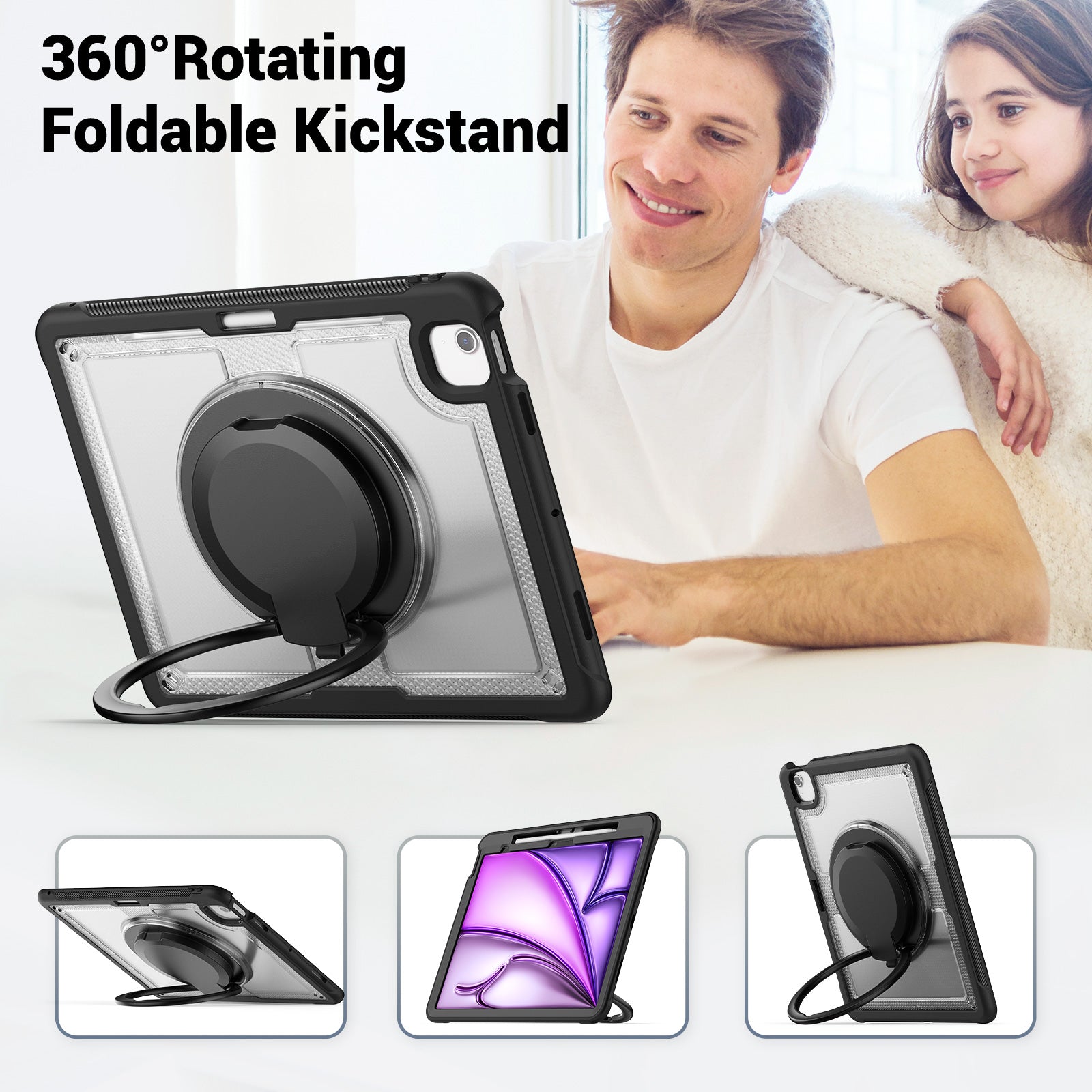 honeycomb-rotating-hand-grip-ipad-air-13-2025-case-full-protection_7