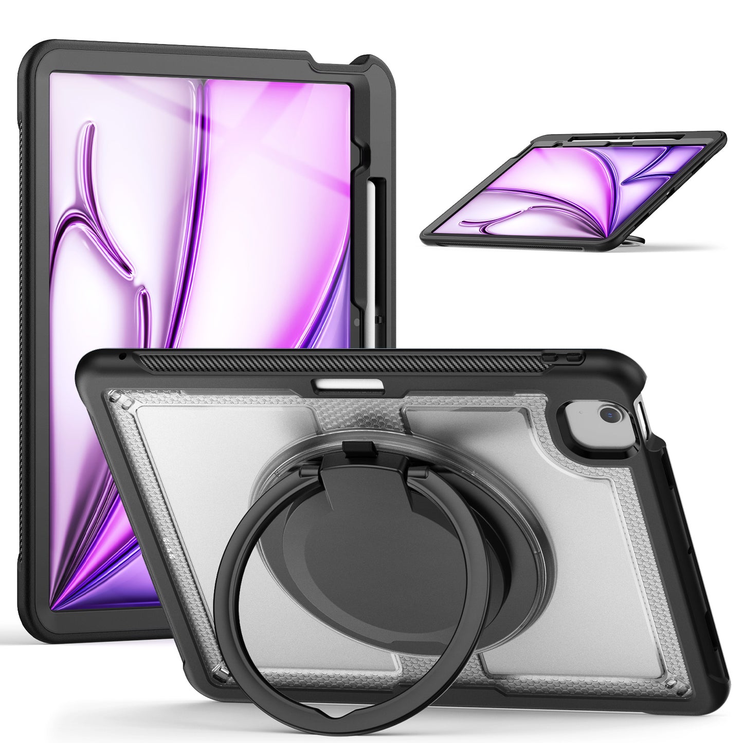 honeycomb-rotating-hand-grip-ipad-air-13-2025-case-full-protection_9