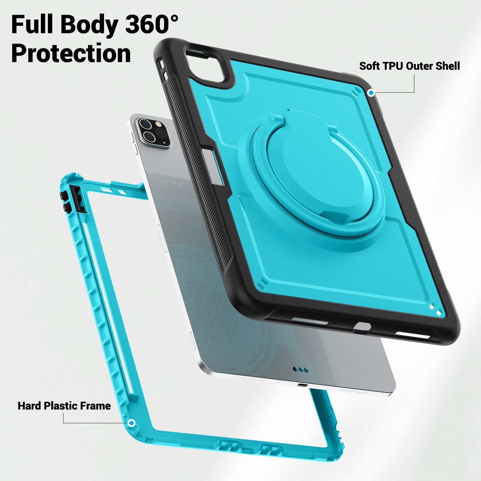 honeycomb-rotating-hand-grip-ipad-air-4-case-full-protection_2