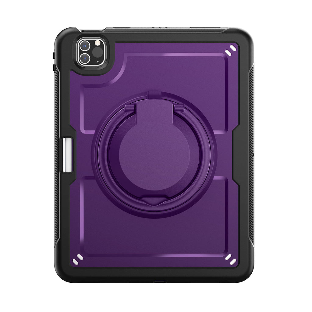 honeycomb-rotating-hand-grip-ipad-air-5-case-full-protection-2