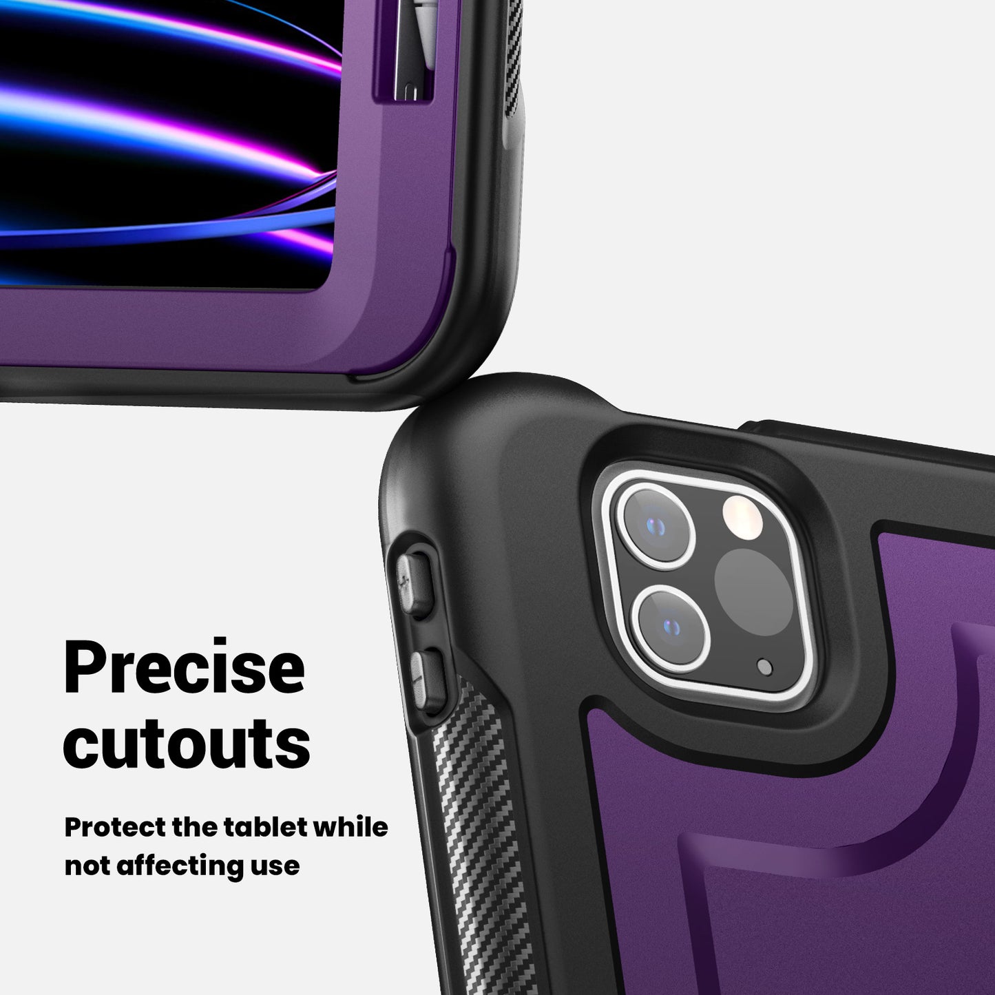 honeycomb-rotating-hand-grip-ipad-air-5-case-full-protection-3