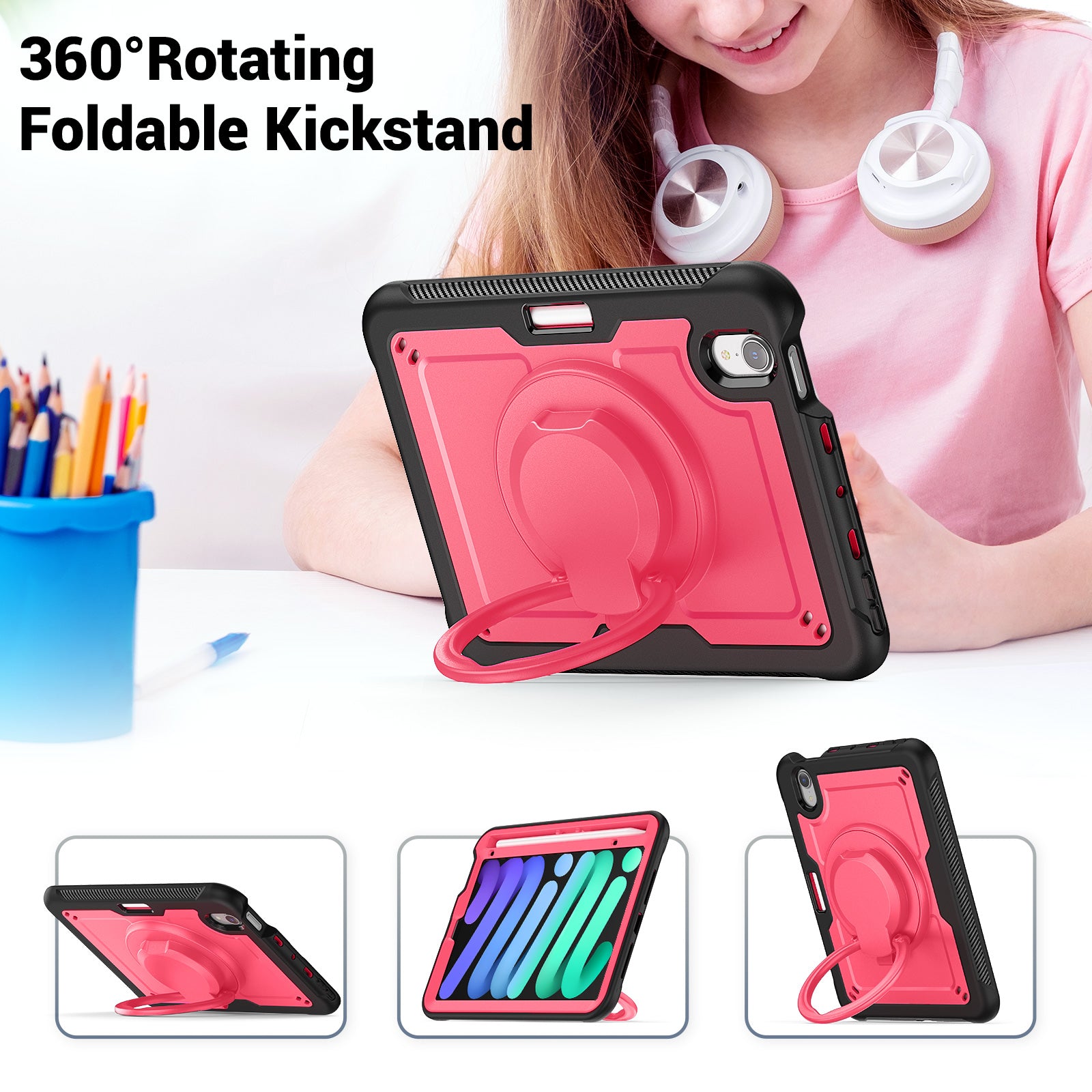 honeycomb-rotating-hand-grip-ipad-mini-6-case-full-protection_9