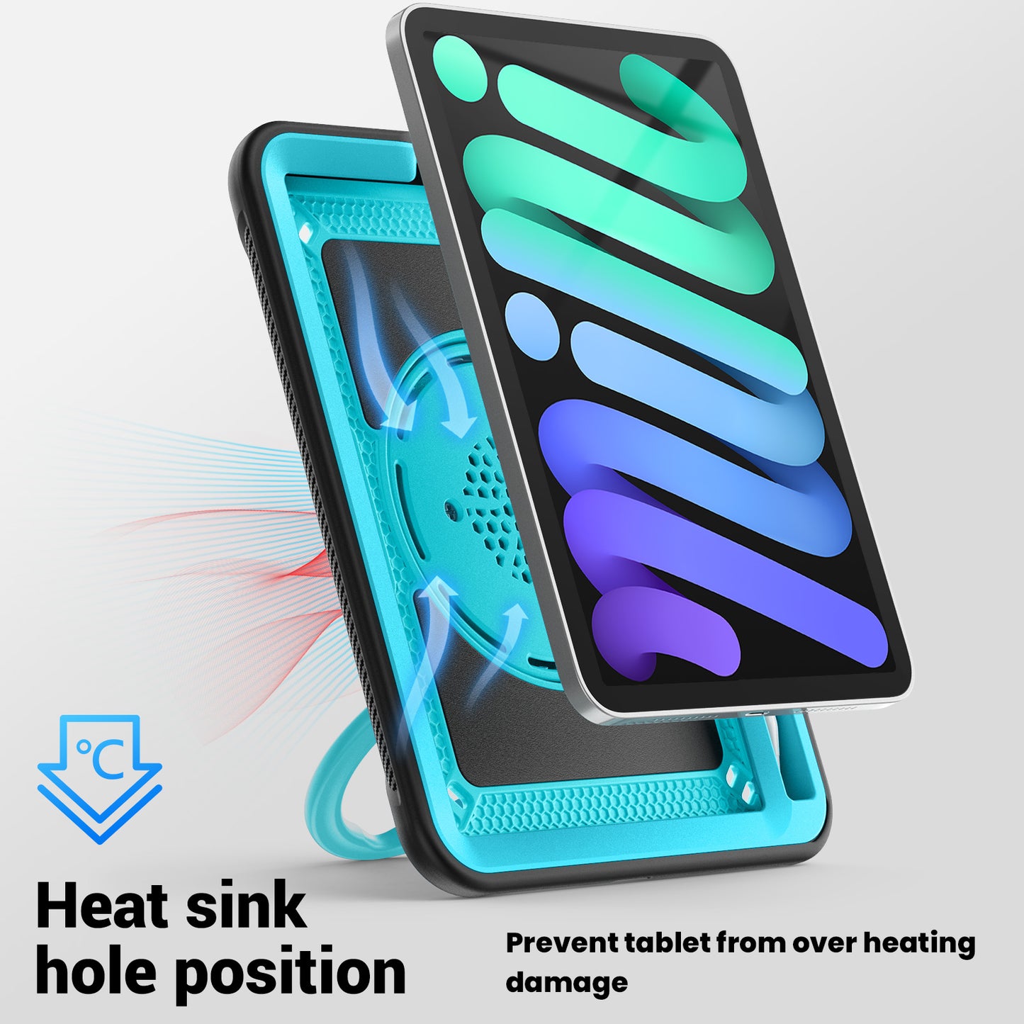 honeycomb-rotating-hand-grip-ipad-mini-7-case-full-protection_4