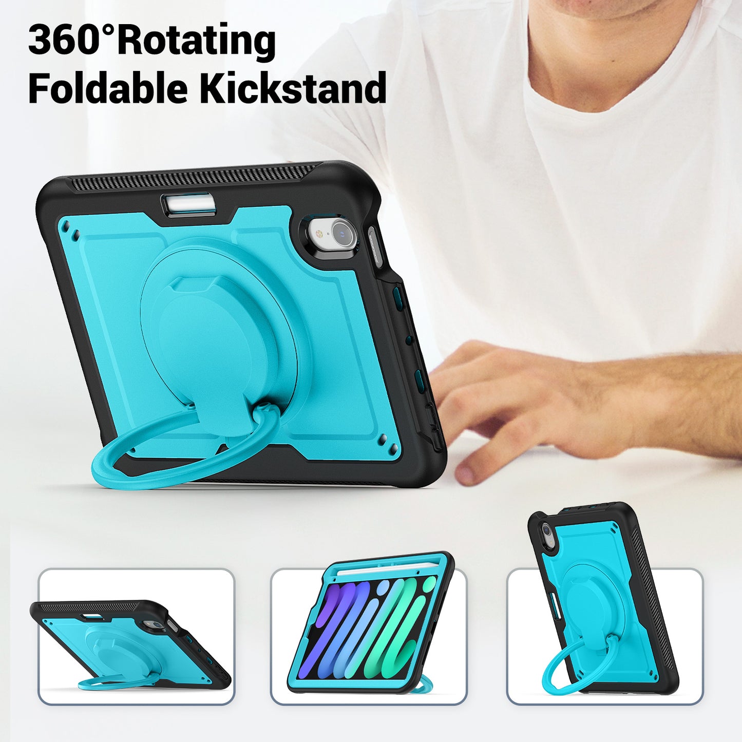 honeycomb-rotating-hand-grip-ipad-mini-7-case-full-protection_8