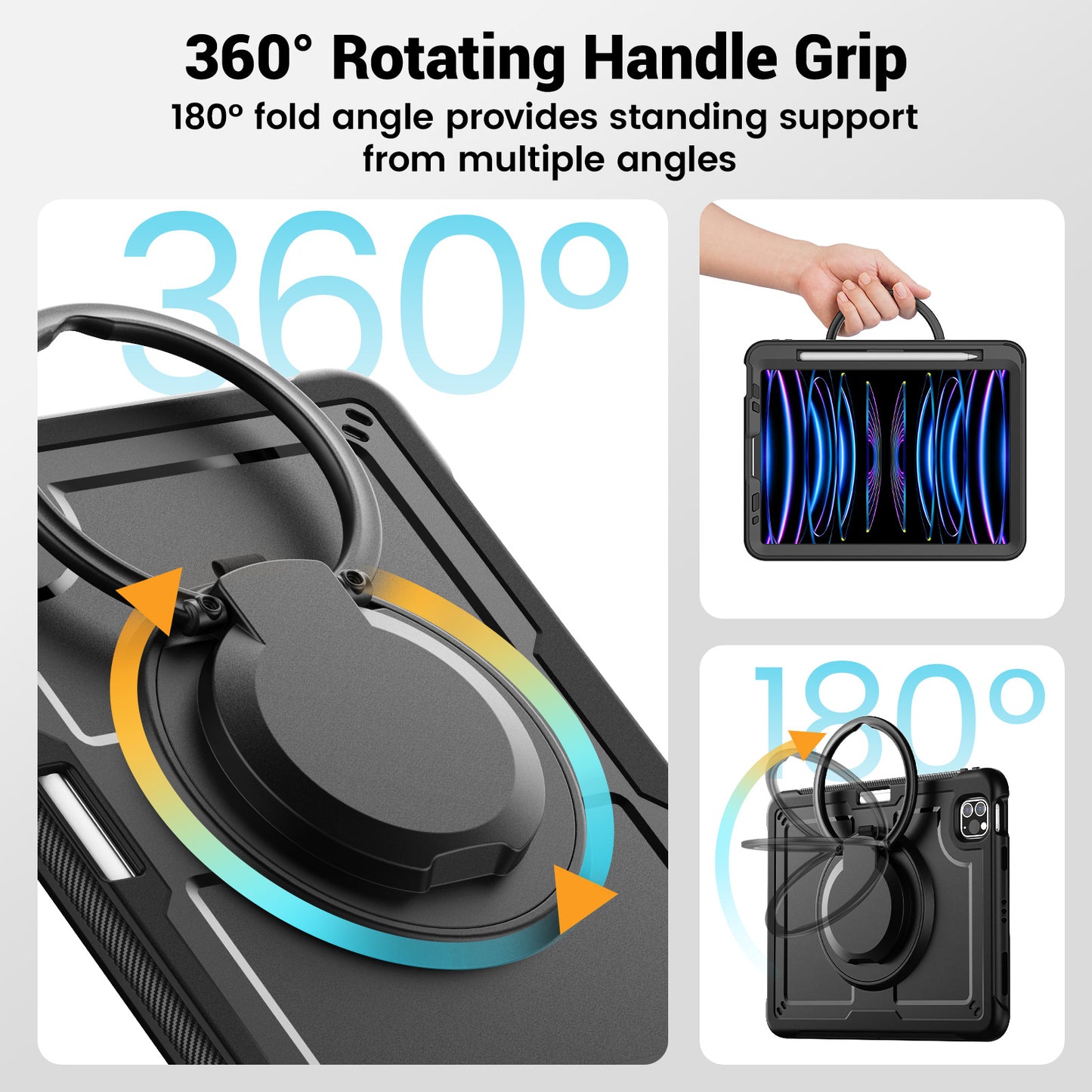 honeycomb-rotating-hand-grip-ipad-pro-11-2021-case-full-protection_5