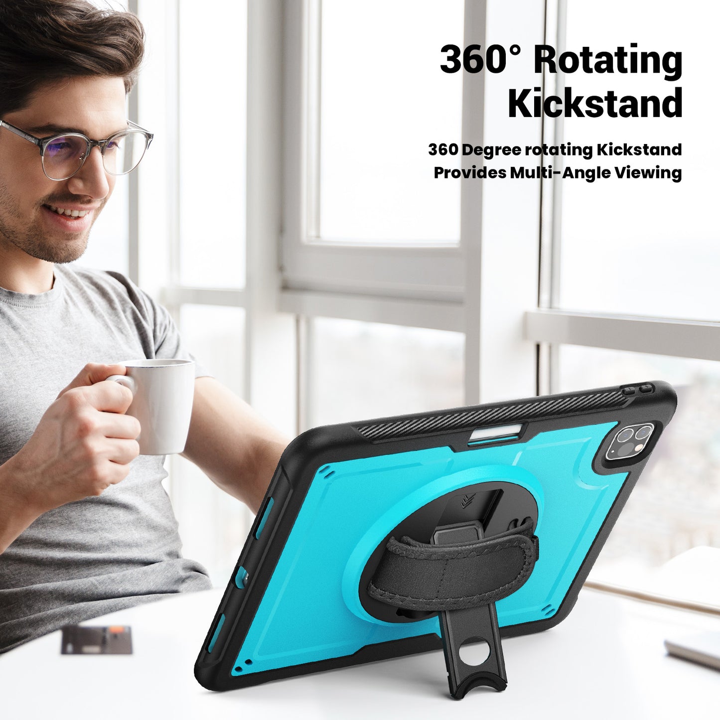 honeycomb-rotating-hidden-folding-stand-ipad-air-5-rugged-case_4