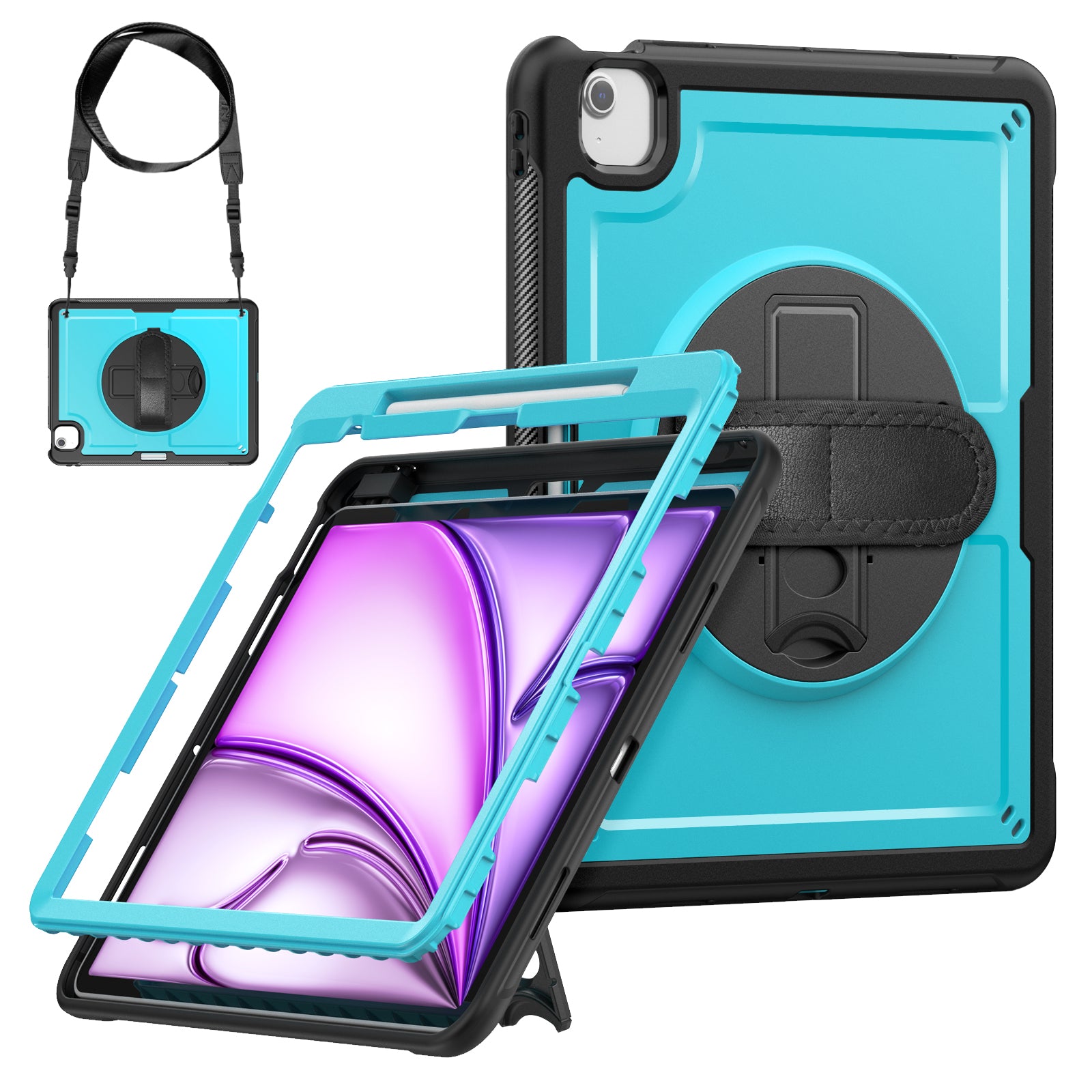 honeycomb-rotating-hidden-folding-stand-ipad-pro-12-9-2021-case_11