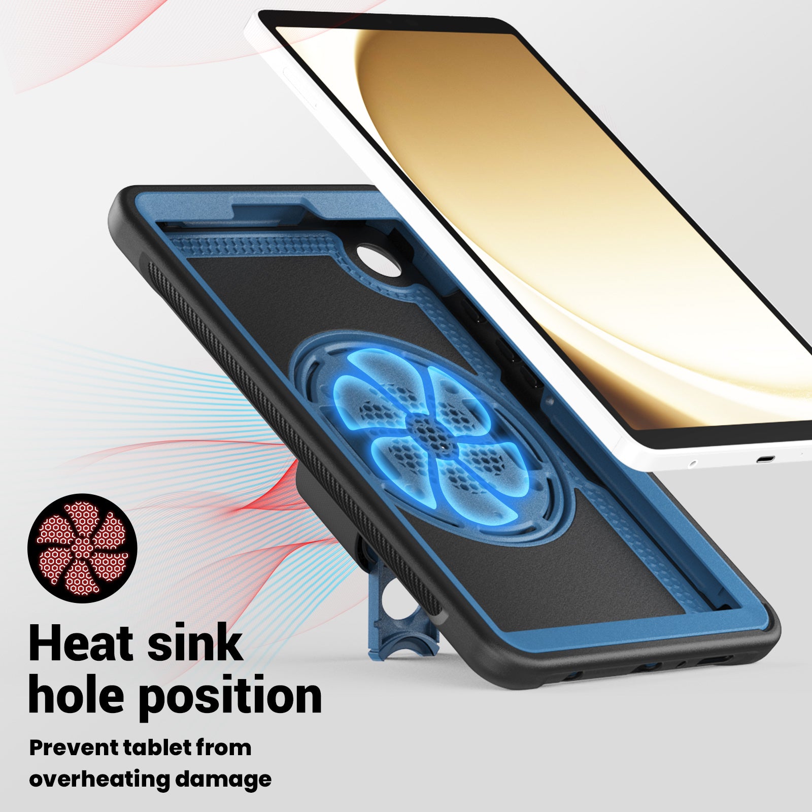 honeycomb-rotating-stand-galaxy-tab-a9-case-with-hand-strap_10