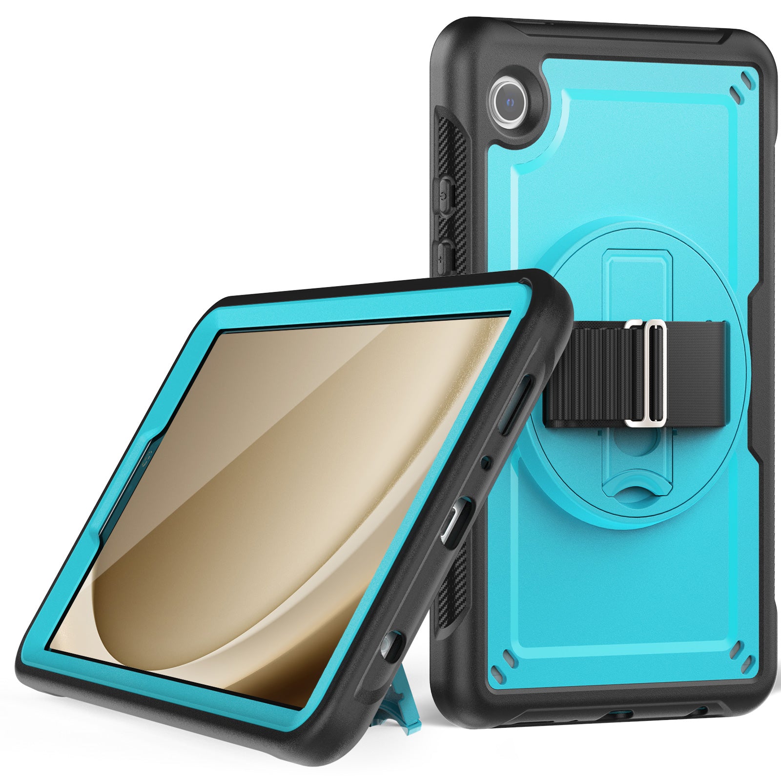 honeycomb-rotating-stand-galaxy-tab-a9-case-with-hand-strap_15
