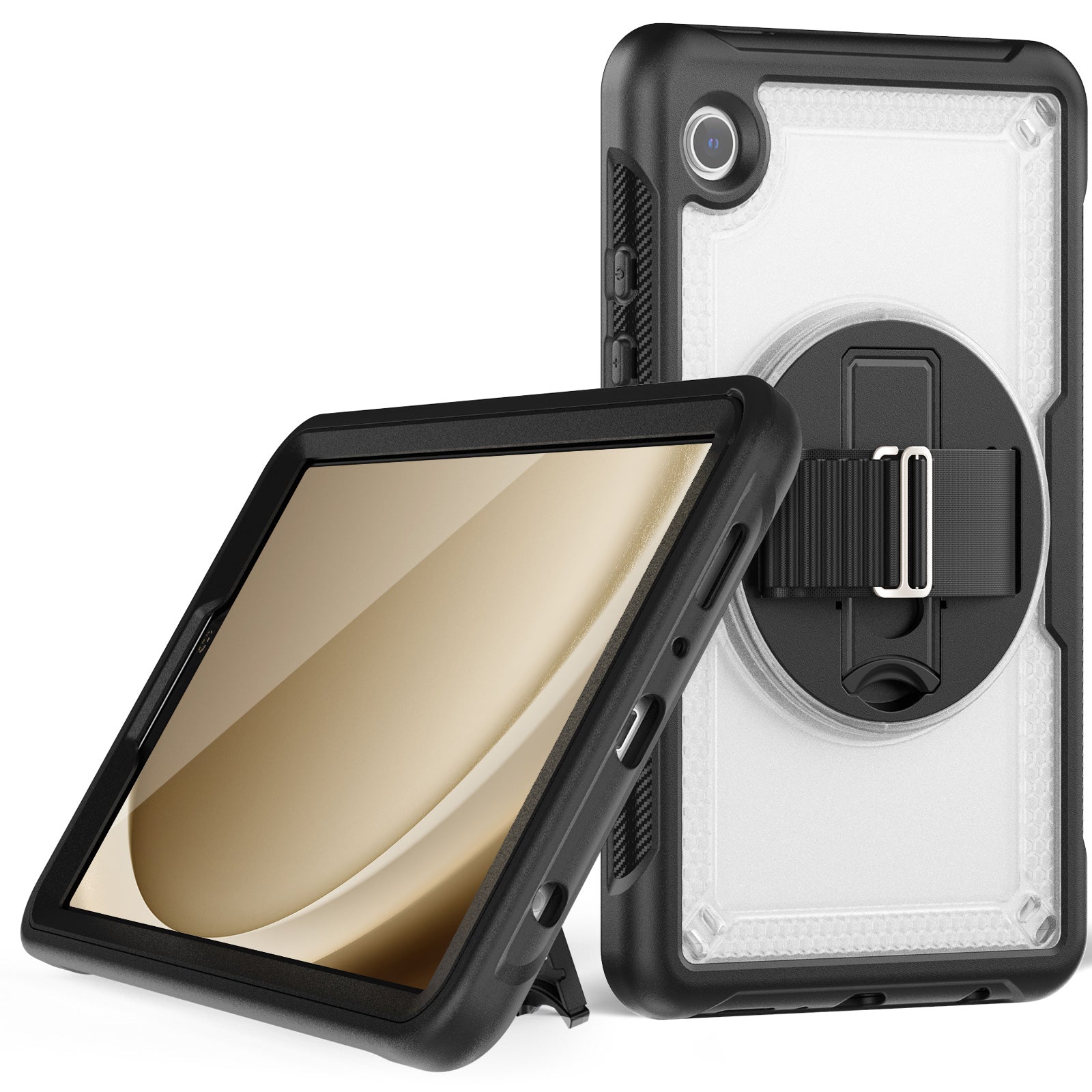 honeycomb-rotating-stand-galaxy-tab-a9-case-with-hand-strap_17