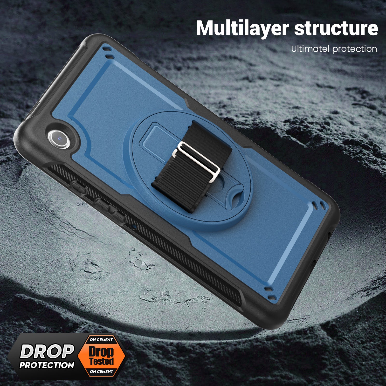 honeycomb-rotating-stand-galaxy-tab-a9-case-with-hand-strap_7