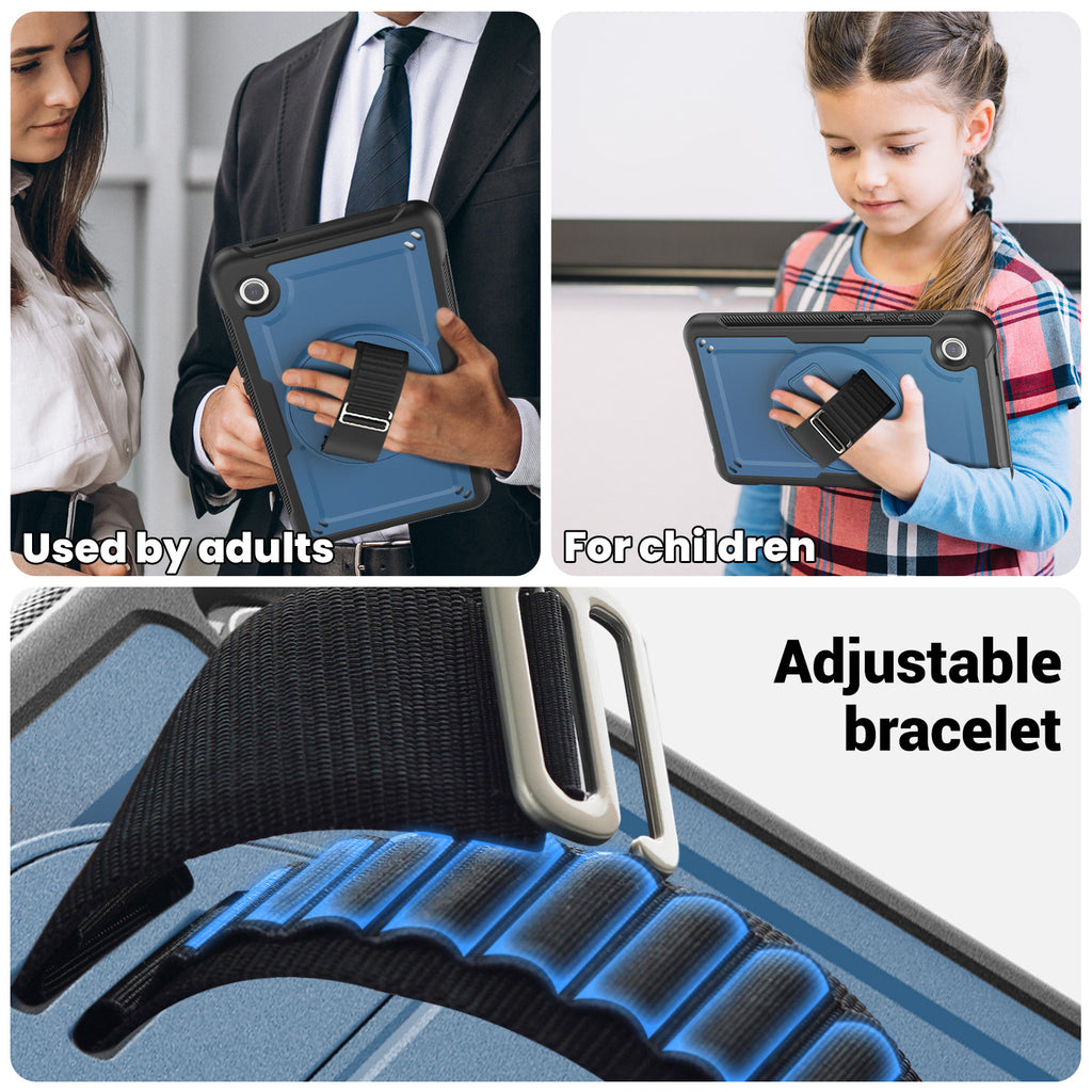 honeycomb-rotating-stand-galaxy-tab-a9-case-with-hand-strap_9