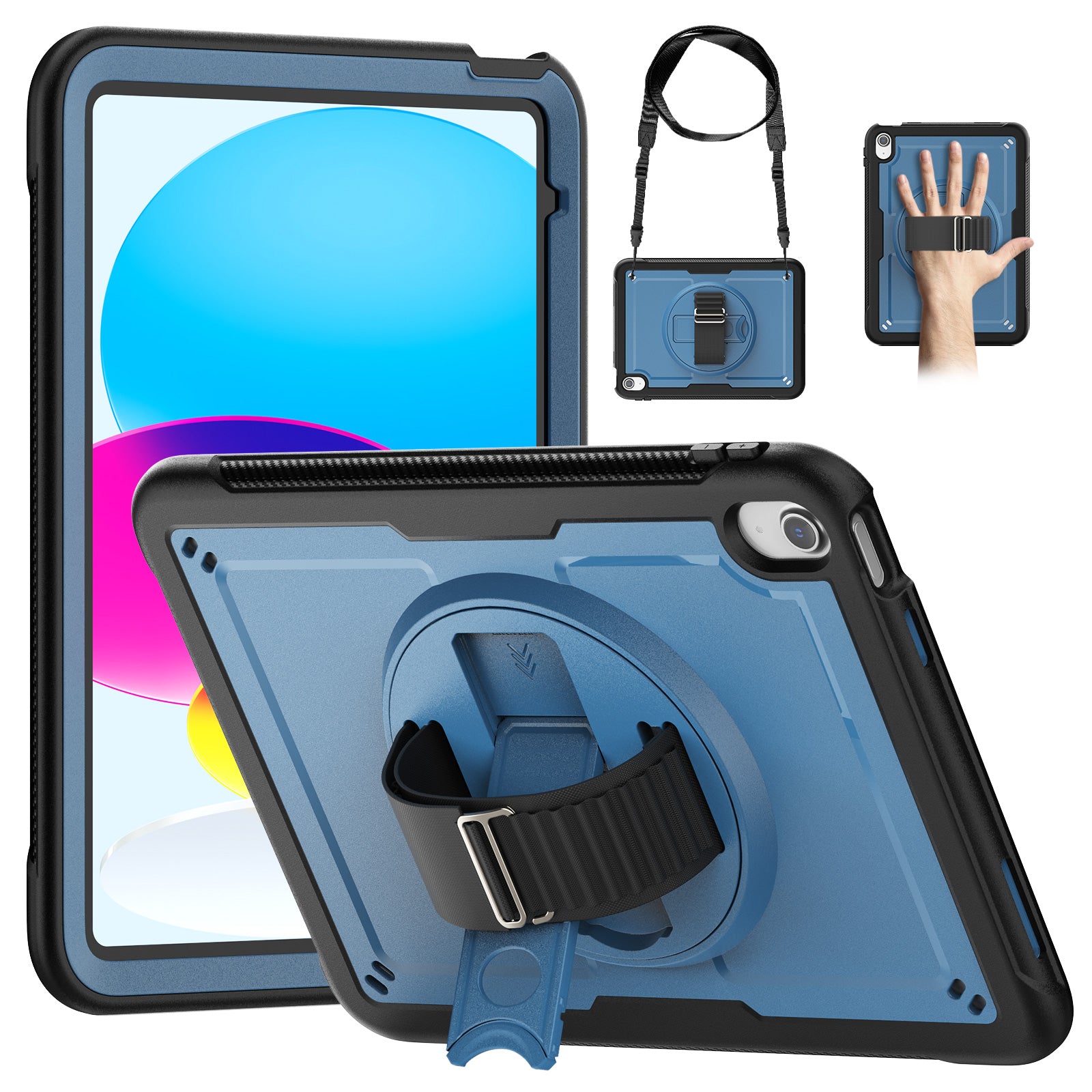 honeycomb-rotating-stand-ipad-10-case-with-hand-strap_2