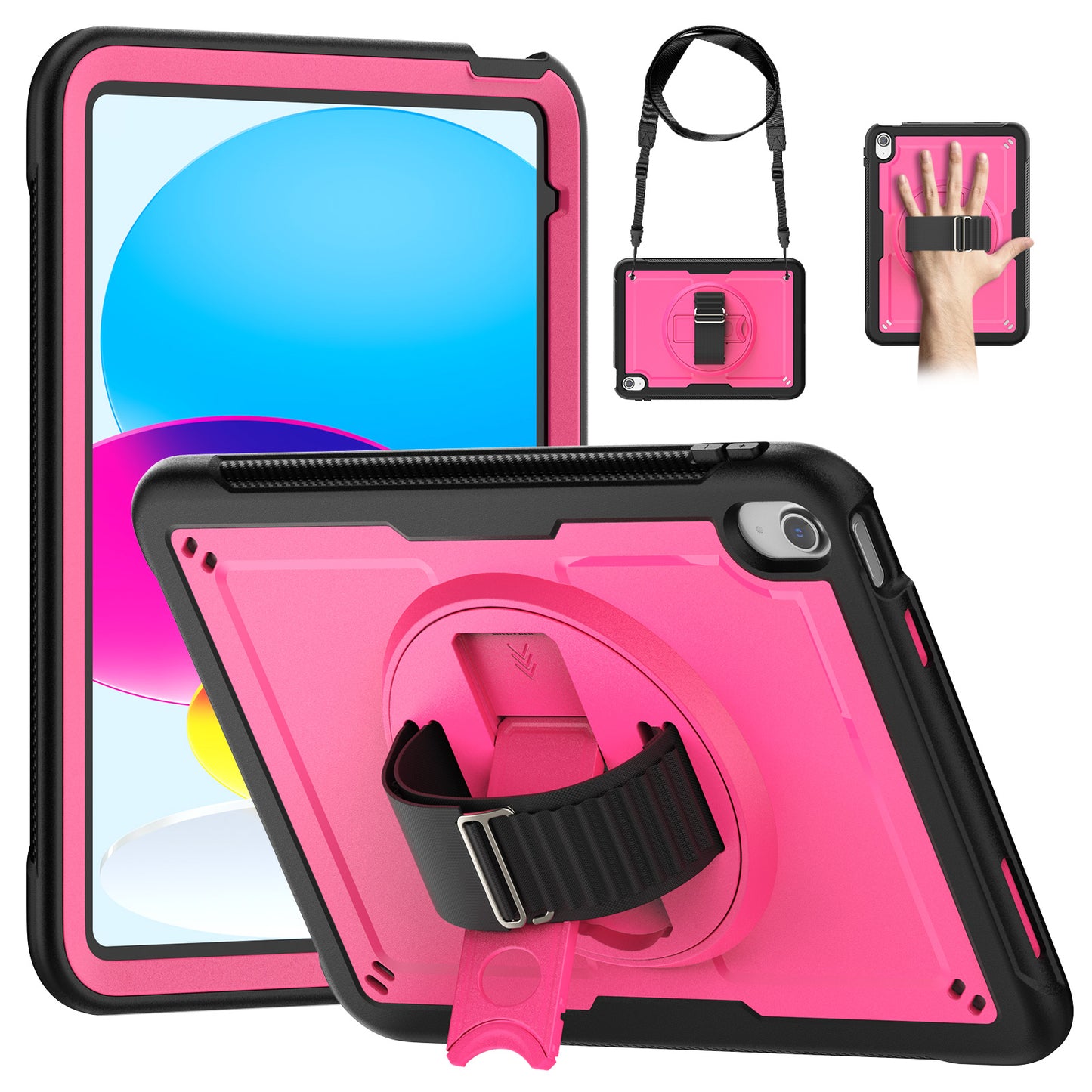 honeycomb-rotating-stand-ipad-11-case-with-hand-strap_2