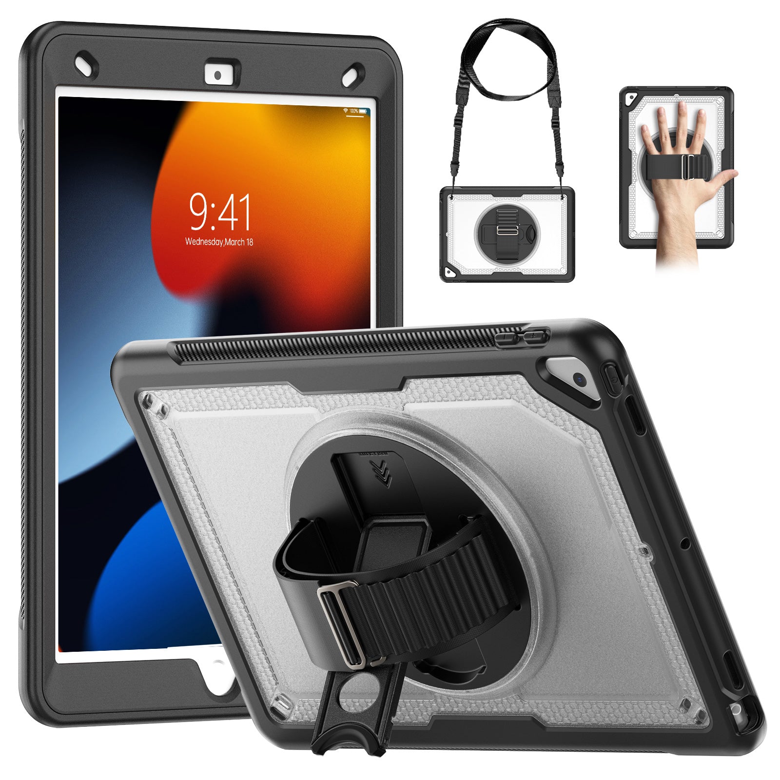 honeycomb-rotating-stand-ipad-8-case-with-hand-strap_2