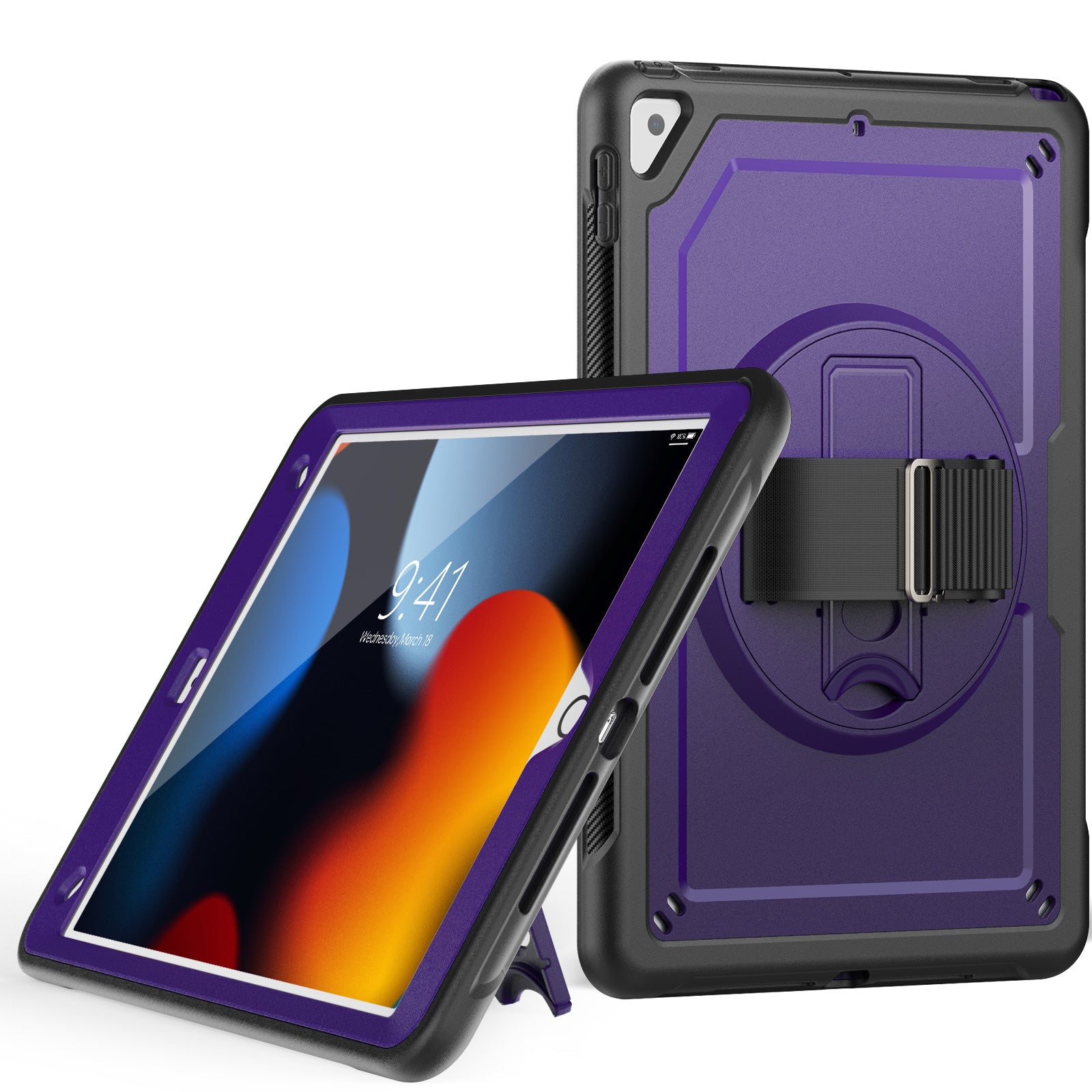 honeycomb-rotating-stand-ipad-9-case-with-hand-strap_22