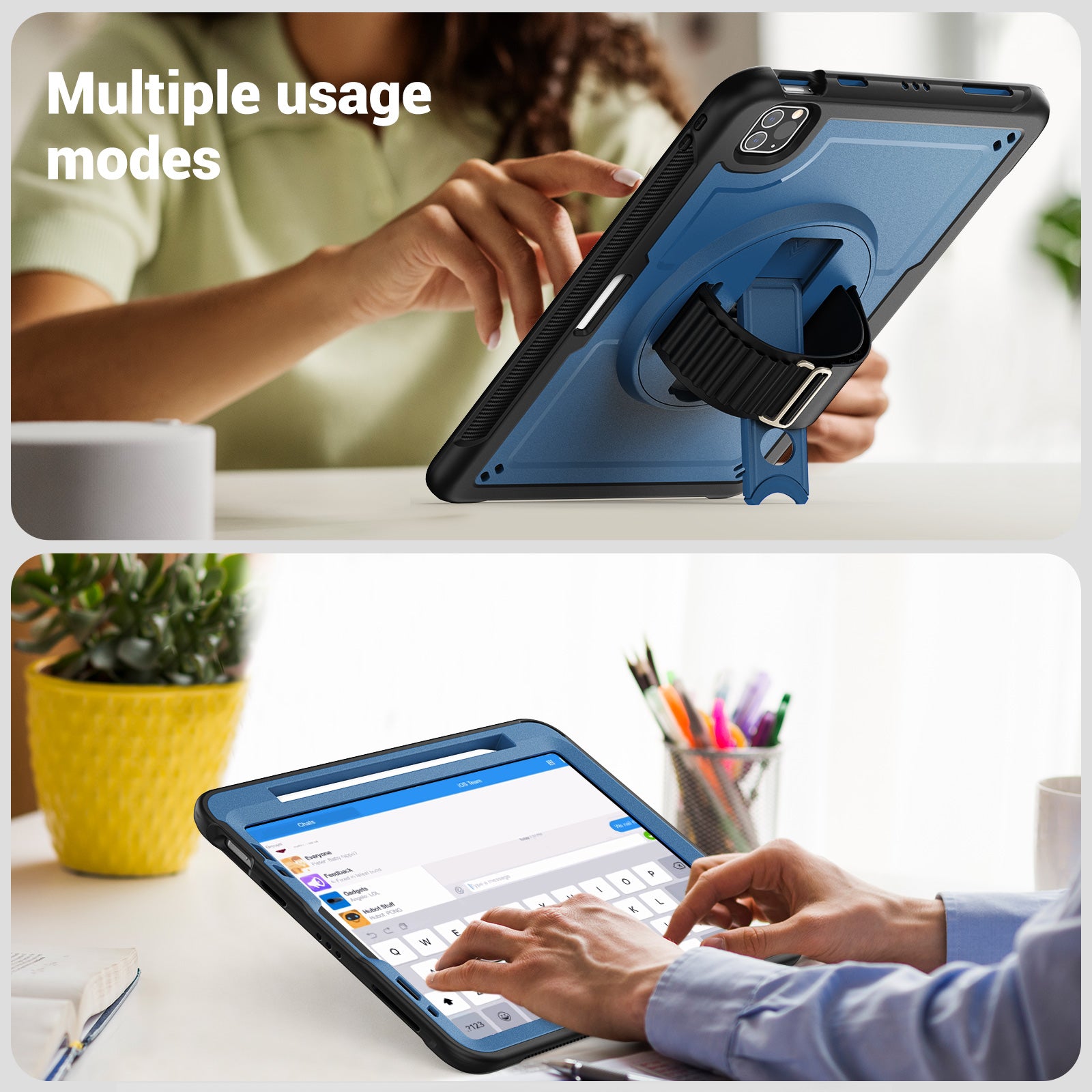 honeycomb-rotating-stand-ipad-pro-11-2018-case-with-hand-strap_6