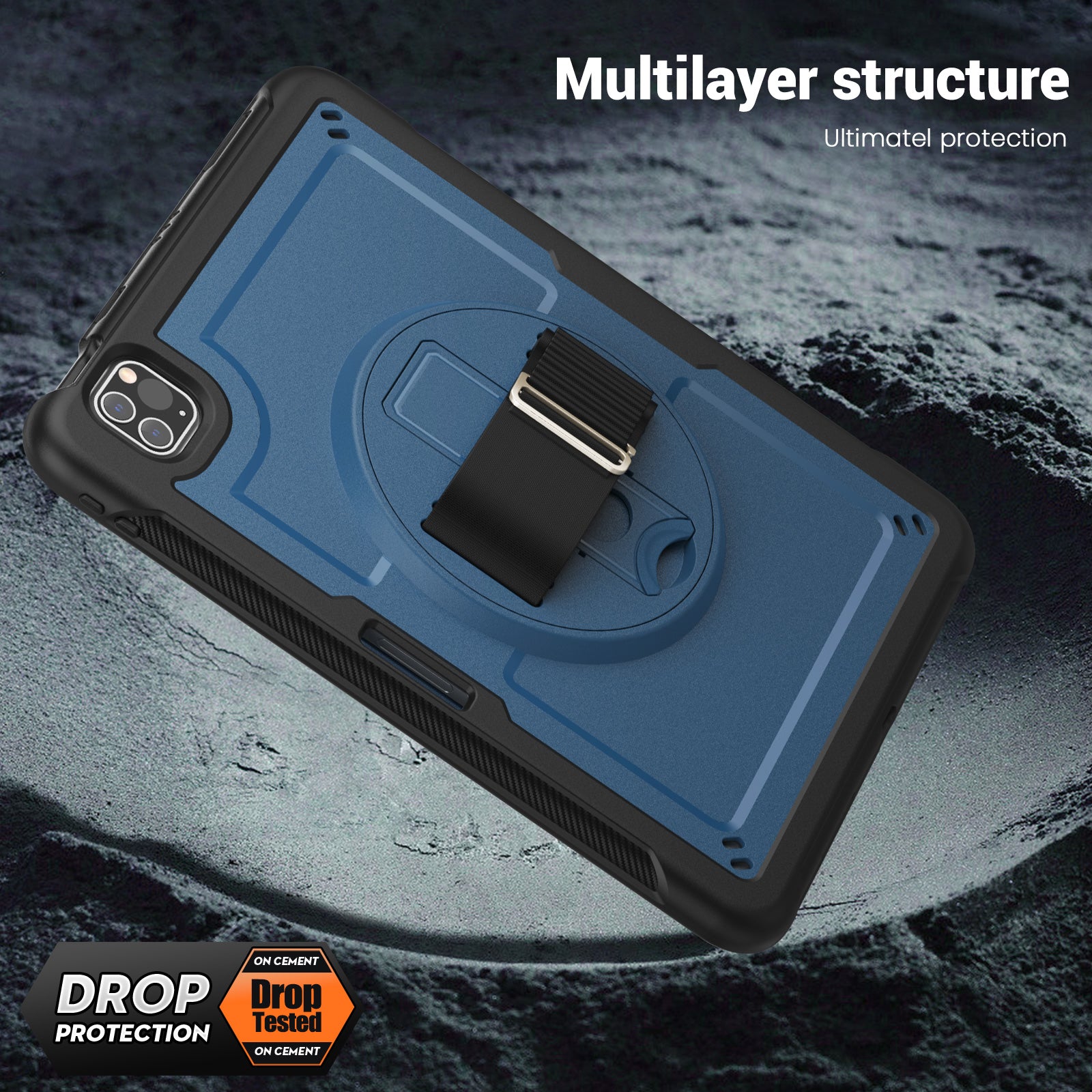 honeycomb-rotating-stand-ipad-pro-11-2018-case-with-hand-strap_7