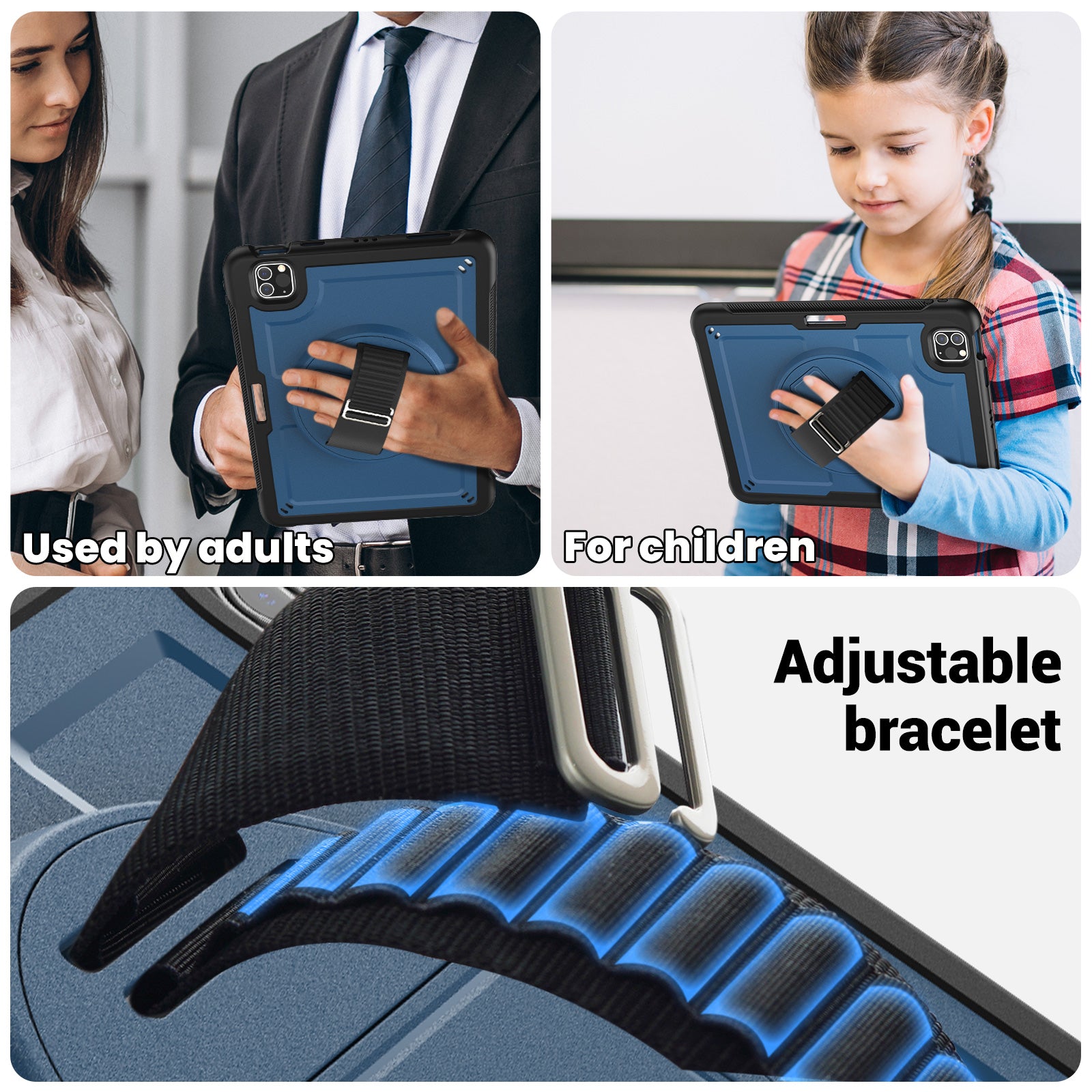 honeycomb-rotating-stand-ipad-pro-11-2018-case-with-hand-strap_9