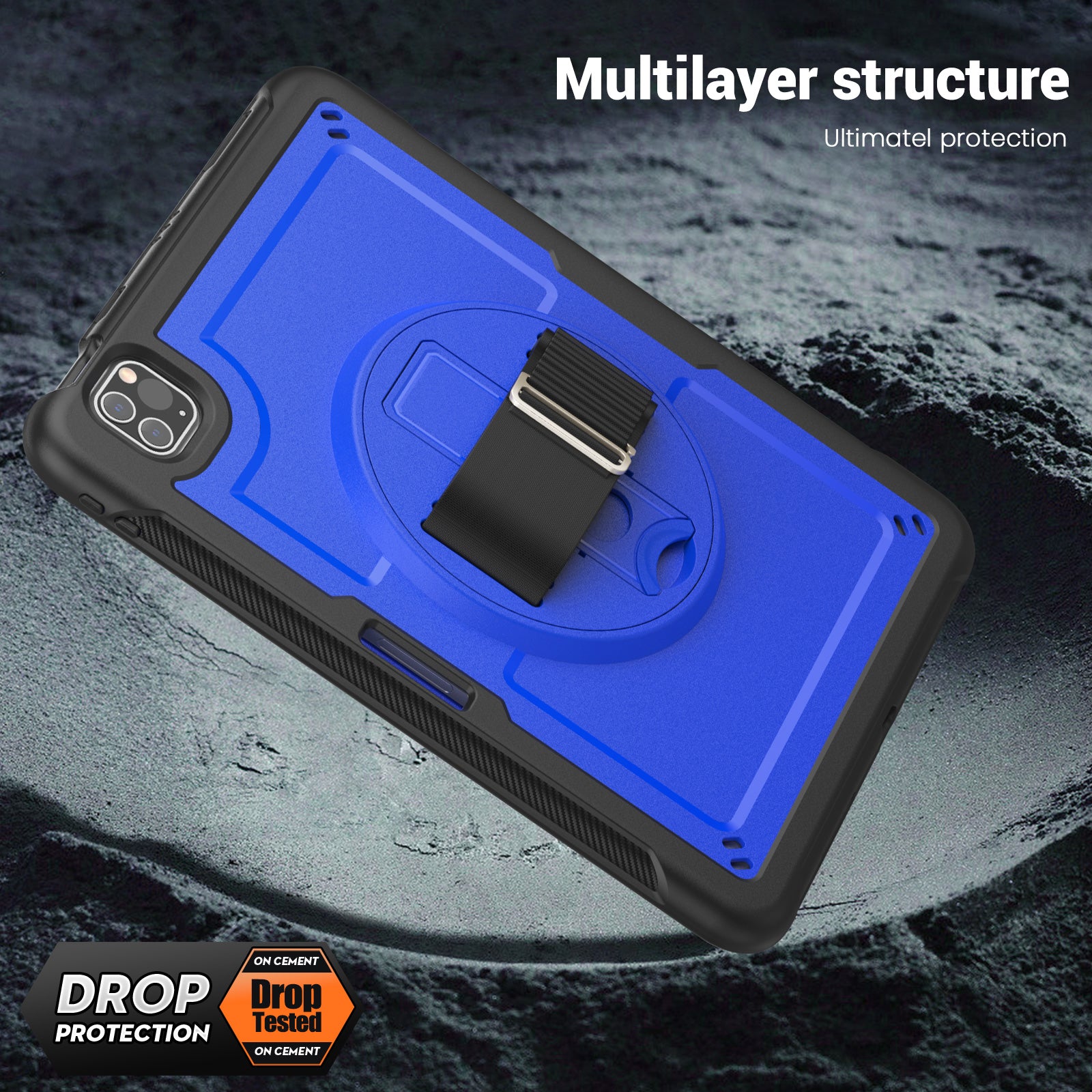 honeycomb-rotating-stand-ipad-pro-11-2020-case-with-hand-strap_7