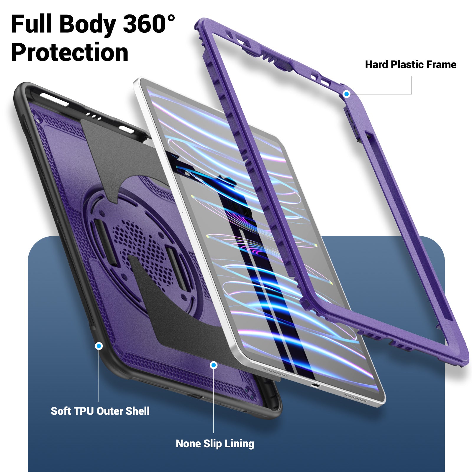 honeycomb-rotating-stand-ipad-pro-11-2021-case-with-hand-strap_3