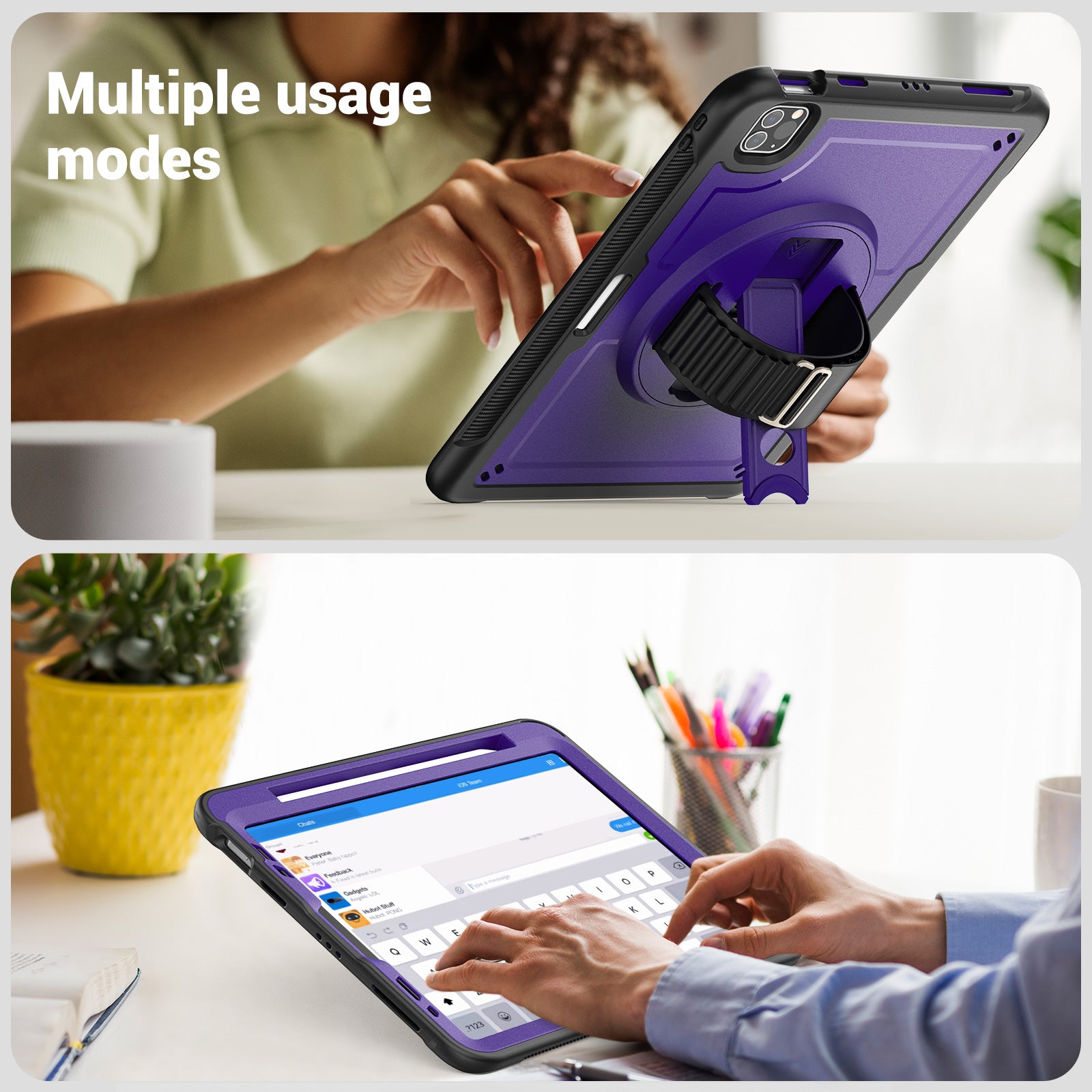 honeycomb-rotating-stand-ipad-pro-11-2021-case-with-hand-strap_6