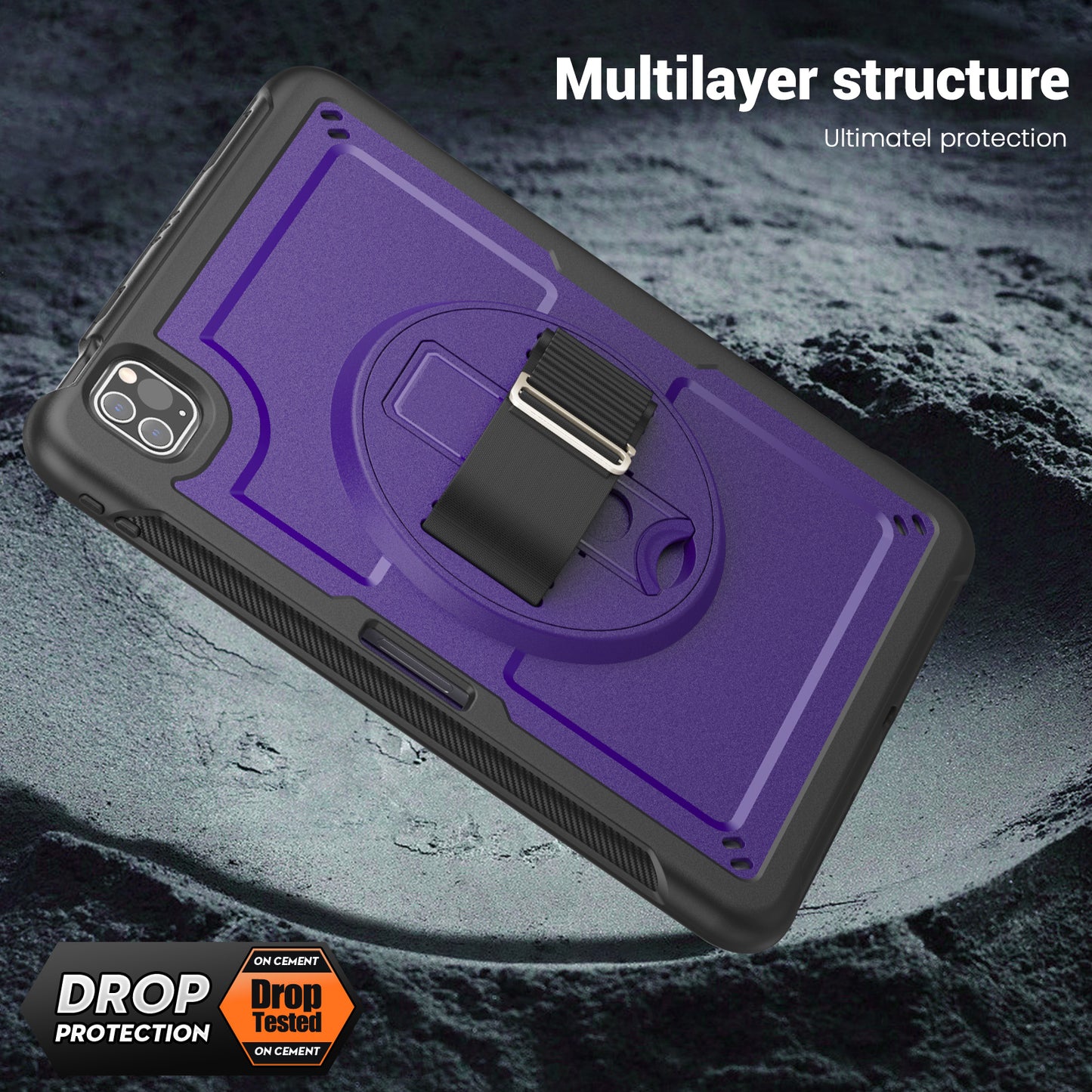 honeycomb-rotating-stand-ipad-pro-11-2021-case-with-hand-strap_7