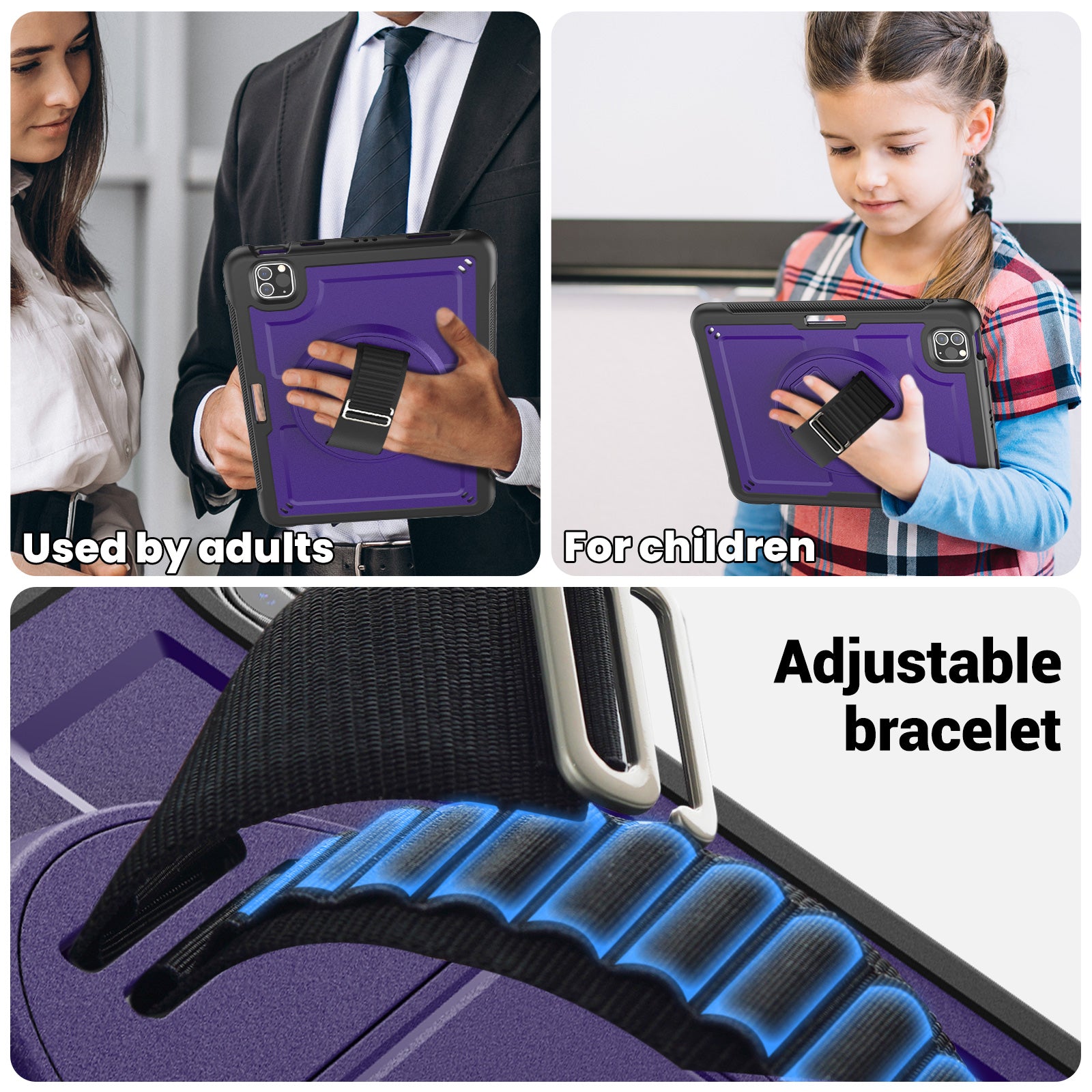 honeycomb-rotating-stand-ipad-pro-11-2021-case-with-hand-strap_9