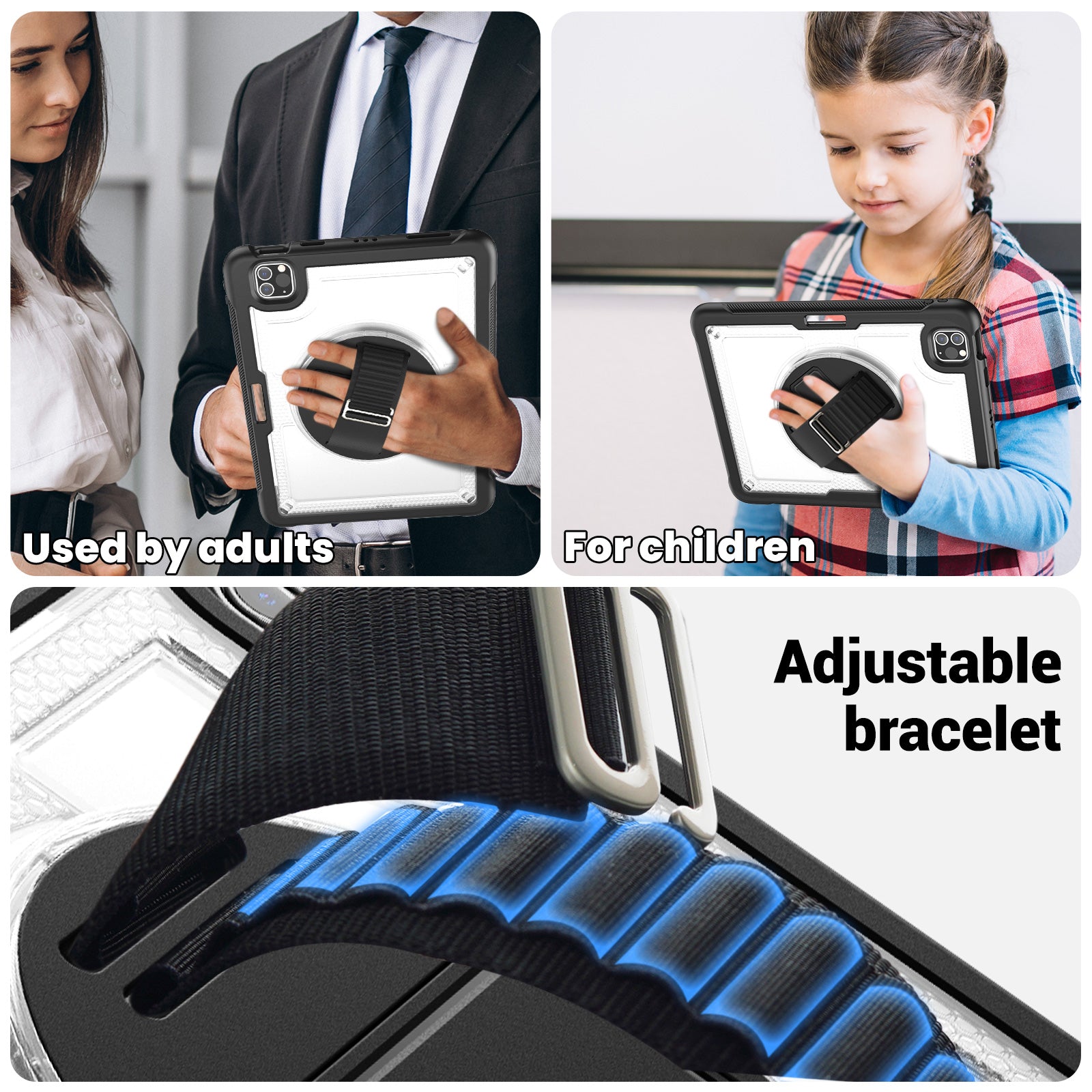 honeycomb-rotating-stand-ipad-pro-11-2022-case-with-hand-strap_9