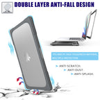 Hybrid Frosted MacBook Pro 14" Cover 2024 Dual-Layer Full Protection