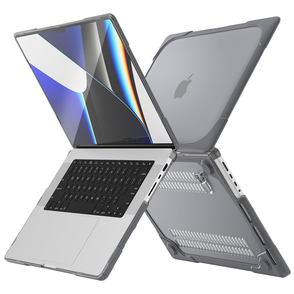 Hybrid Frosted MacBook Pro 14" Cover 2026 Dual-Layer Full Protection