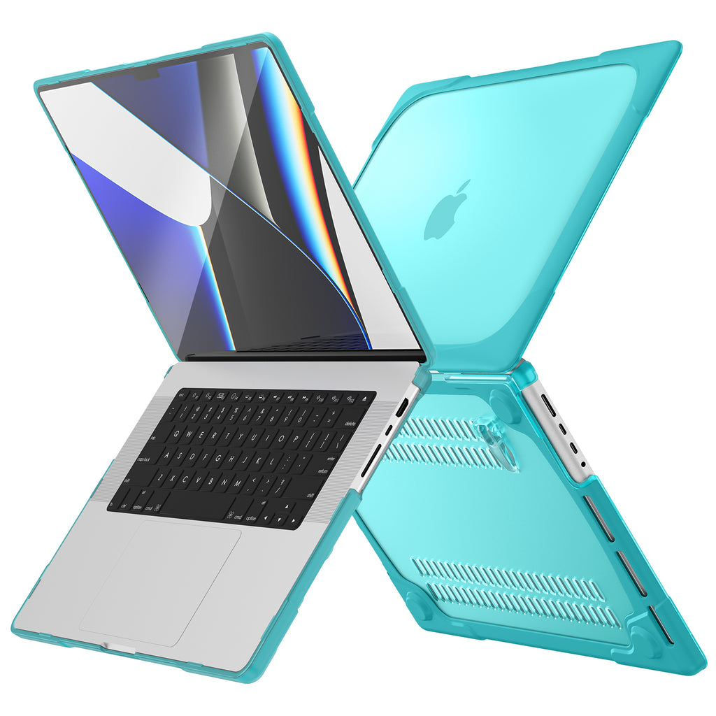 Hybrid Frosted MacBook Pro 14" Cover 2026 Dual-Layer Full Protection