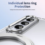 Ultramarinelife Ice Cooling Galaxy Z Fold3 Wide Case 360 Swivel Magnet Ring Stand Lens Protection