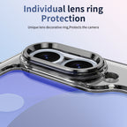 Ultramarinelife Ice Cooling Galaxy Z Flip5 Case 360 Swivel Magnet Ring Stand Lens Protection
