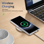 Ultramarinelife Ice Cooling Galaxy Z Flip8 Case 360 Swivel Magnet Ring Stand Wireless Charging